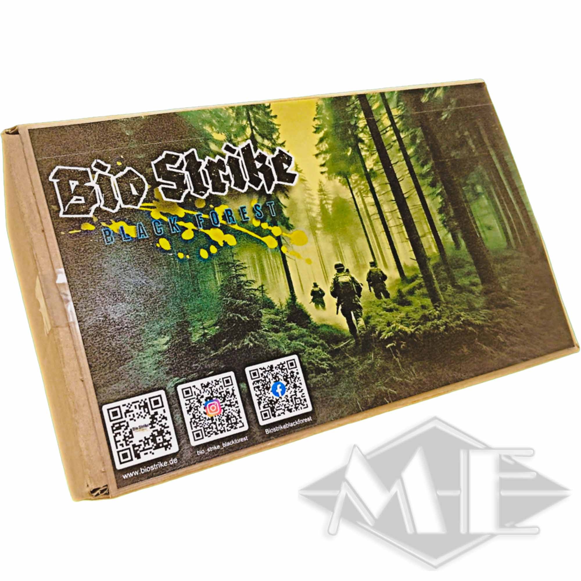 Biostrike, Black Forest, Box, Wald, QR-Codes