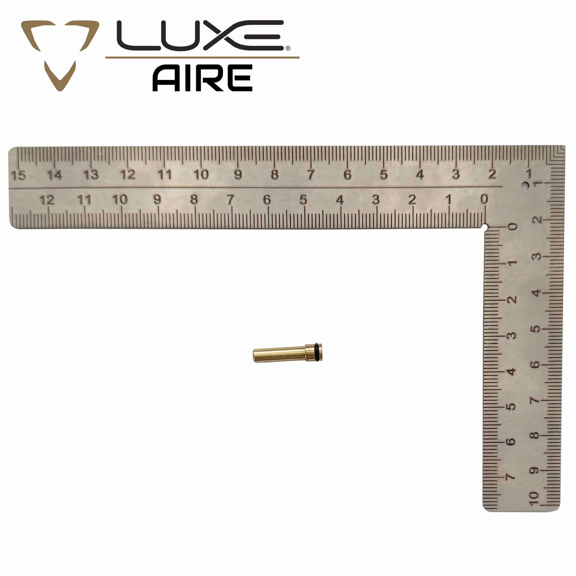 Messing-Pin, kleine Befestigung, Präzisionsstift, Goldfarbe, Längenmaß