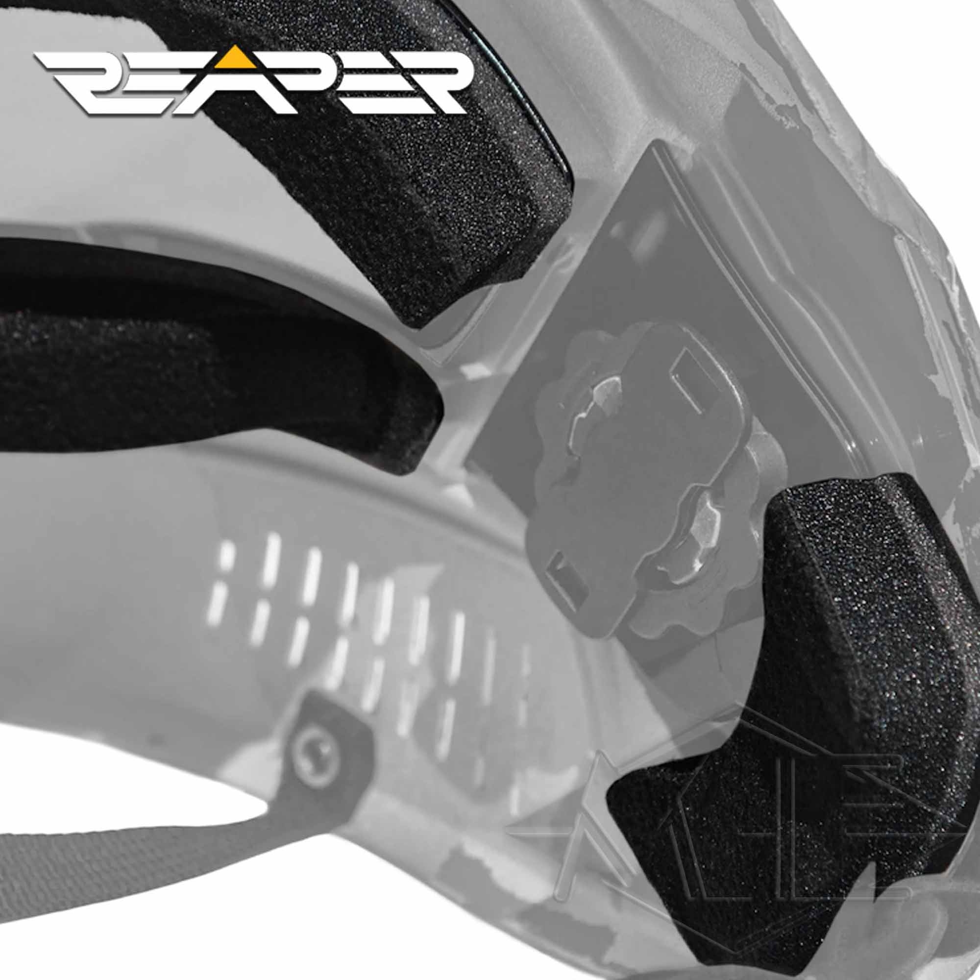#ONE Reaper Spirit Maske thermal Camo Stalker Schutzbrille, Helm, Kantenschutz, Gitter-Design, Verstellbares Band