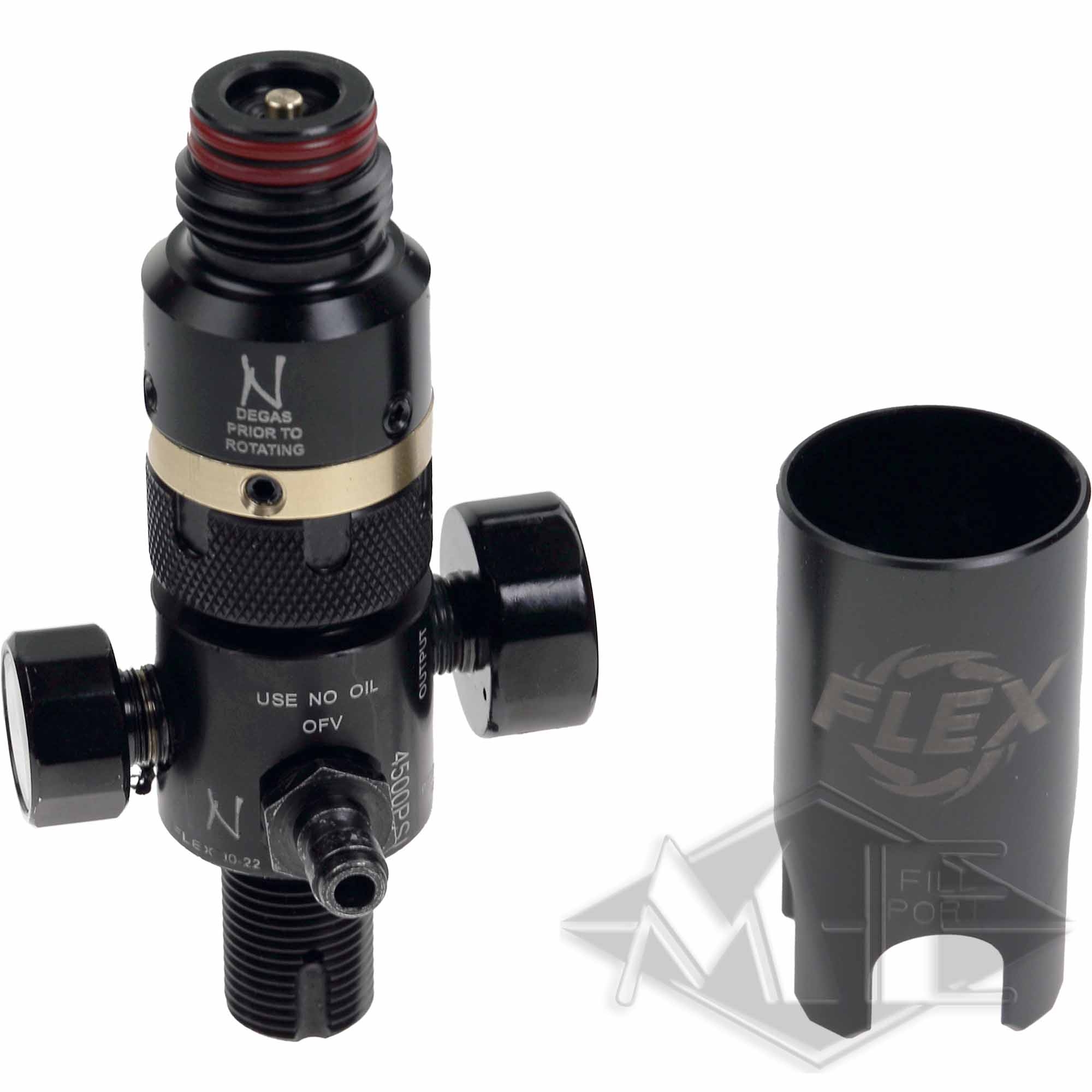 300bar HP Komplettsysteme (Flasche mit Regulator) Elektronik