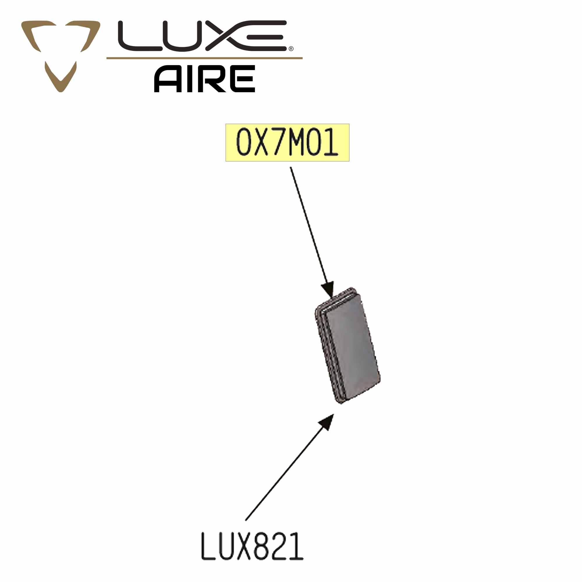 Luxe Aire, 0X7M01, Kartenhülle, Compatible Card, Wallet Accessory