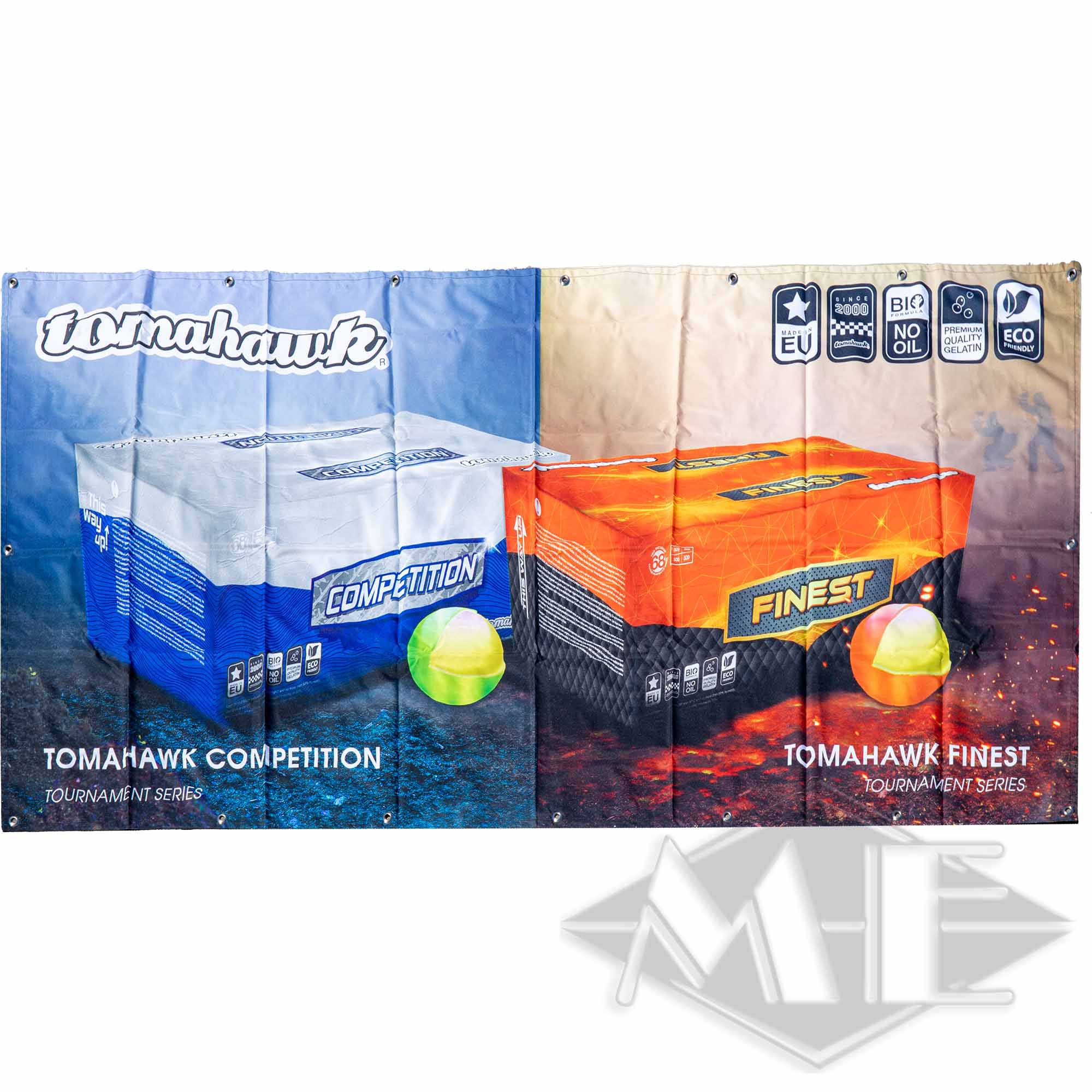 Groß-Banner "Tomahawk Tournament" 292 x 139cm