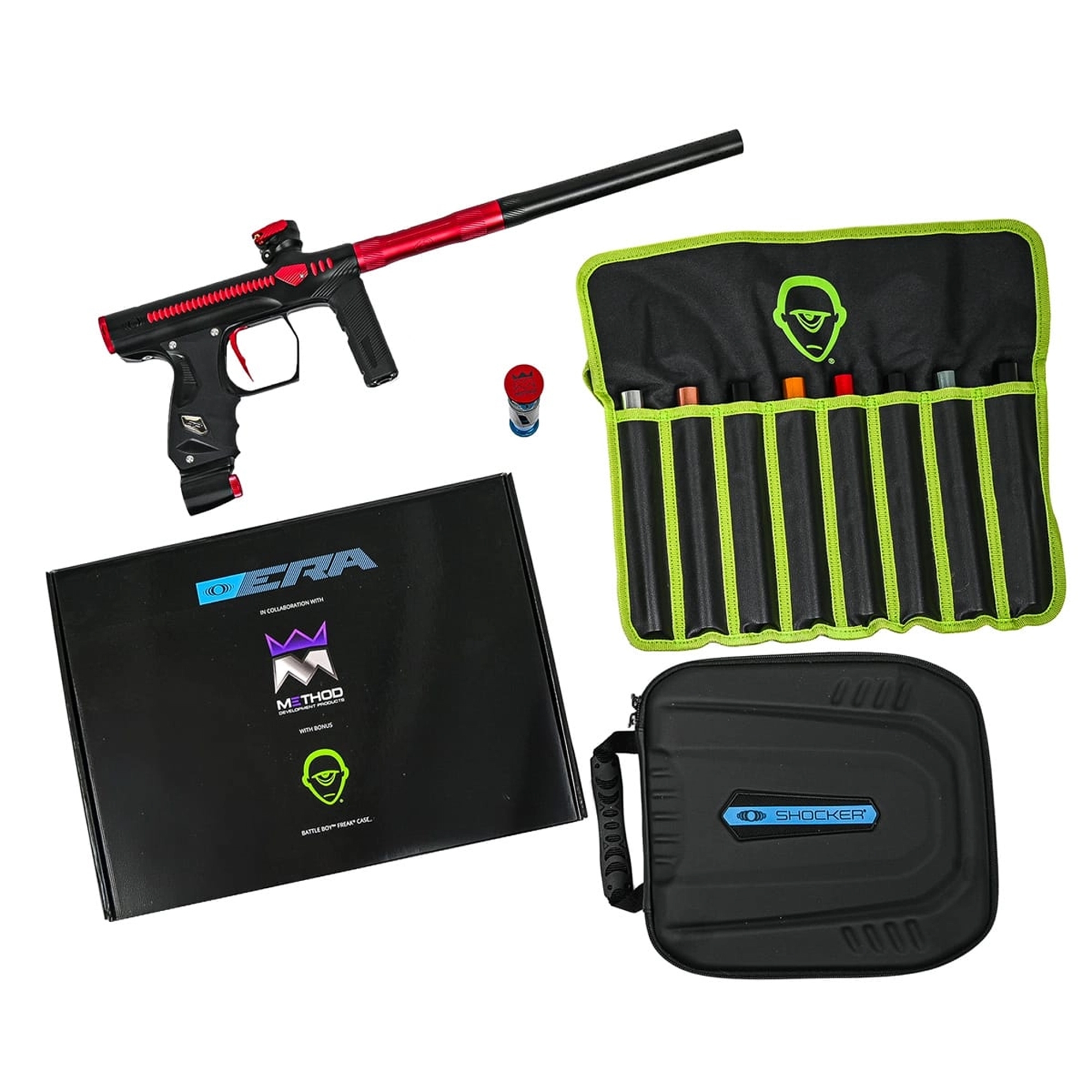 SP Shocker® Method ERA Markierer Feuerwaffe, Waffe, Paintball, Person, Pistole