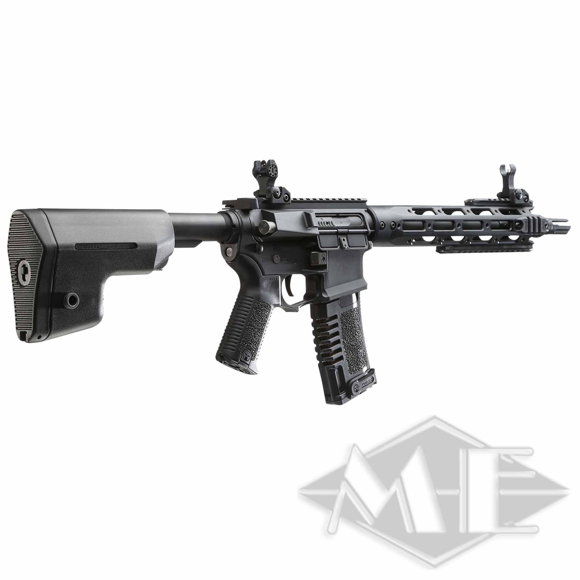 Amoeba M4 AM-009 Airsoft EFCS AEG 0,5 Joul Black - ab 14 Jahre