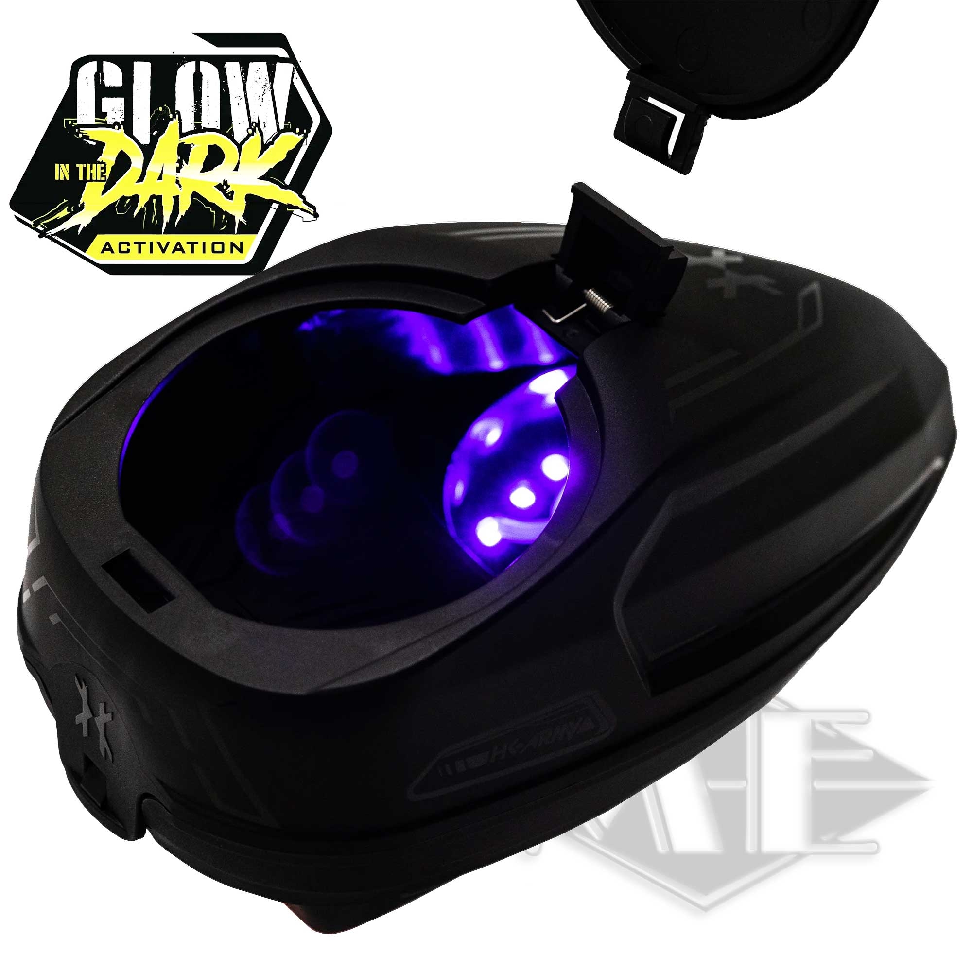 HK Army Sonic Hopper "Glow in the Dark" mit UV-Licht Wanne, Whirlpool, Kleidung, Schutzhelm, Helm