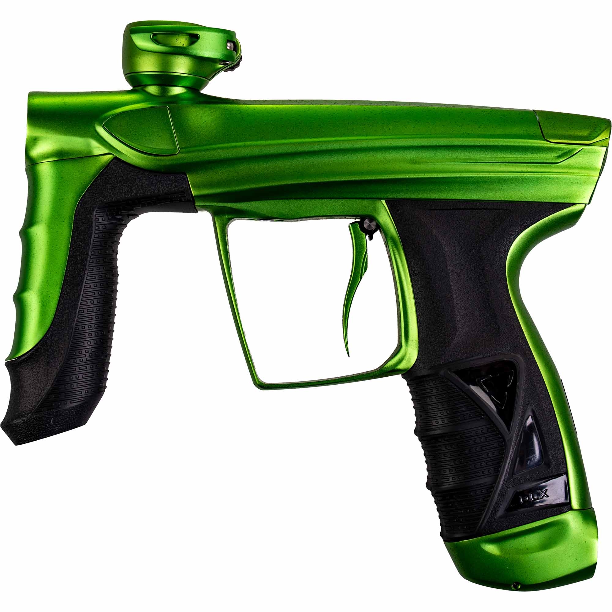 Farbiges Gewehr, Paintball-Pistole, Grün, Gummi-Griff, Lackierte Oberfläche