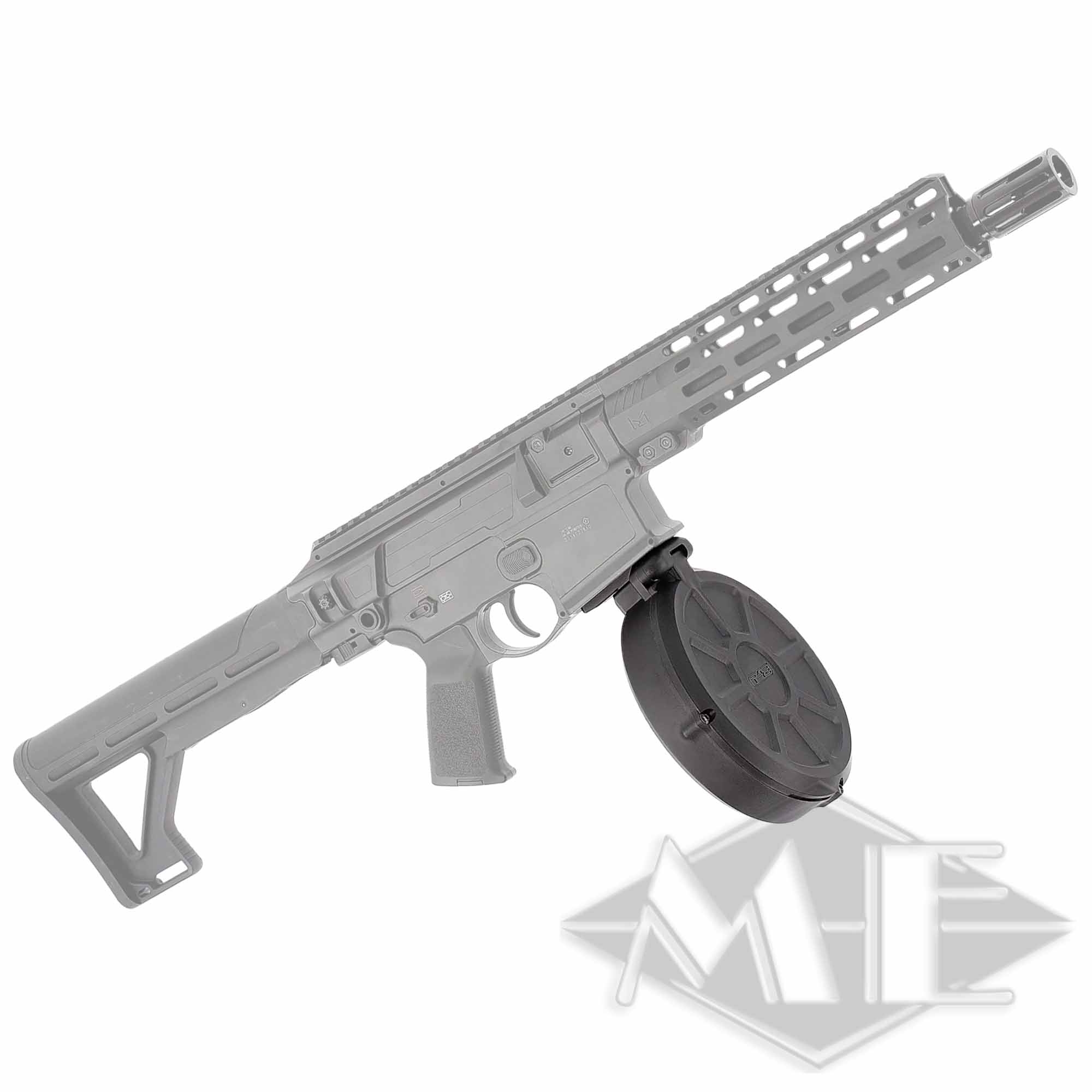 Umarex T4E Trommelmagazin für TC 68, cal. 68, 40 Schuss Gewehr, Vollständiges Gewehr, Magazin-Auffangrad, Sperrholz, Hobbyspielzeug