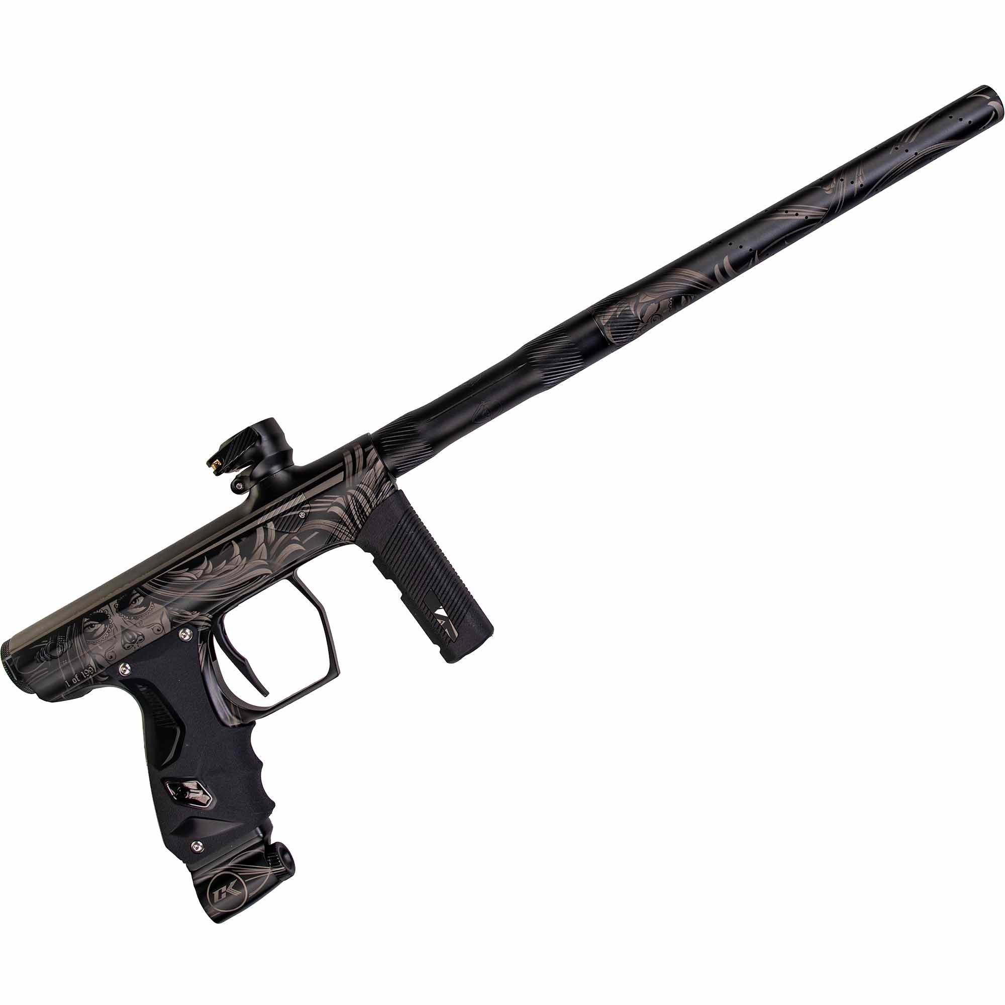 SP Shocker® ERA Markierer "CK Muerte 1 of 199" Advanced Lasering + Lauf SP Shocker® ERA Markierer "CK Muerte 1 of 199" Advanced Lasering + Lauf
