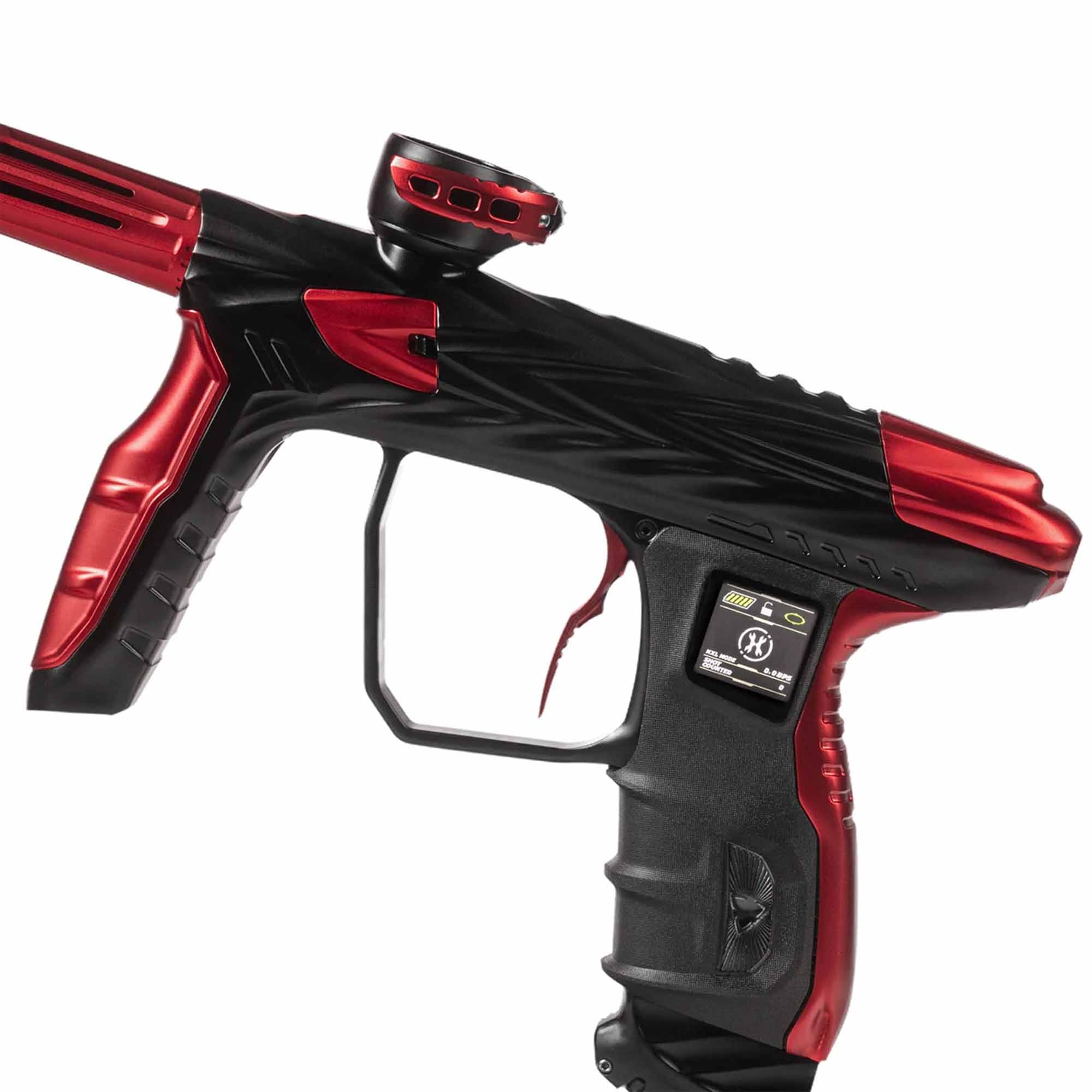 HK Army DLX Luxe® IDOL "SHREDDER" Markierer, rot/schwarz Föhn, Gerät, Elektrisches Gerät, Schusswaffe, Waffe