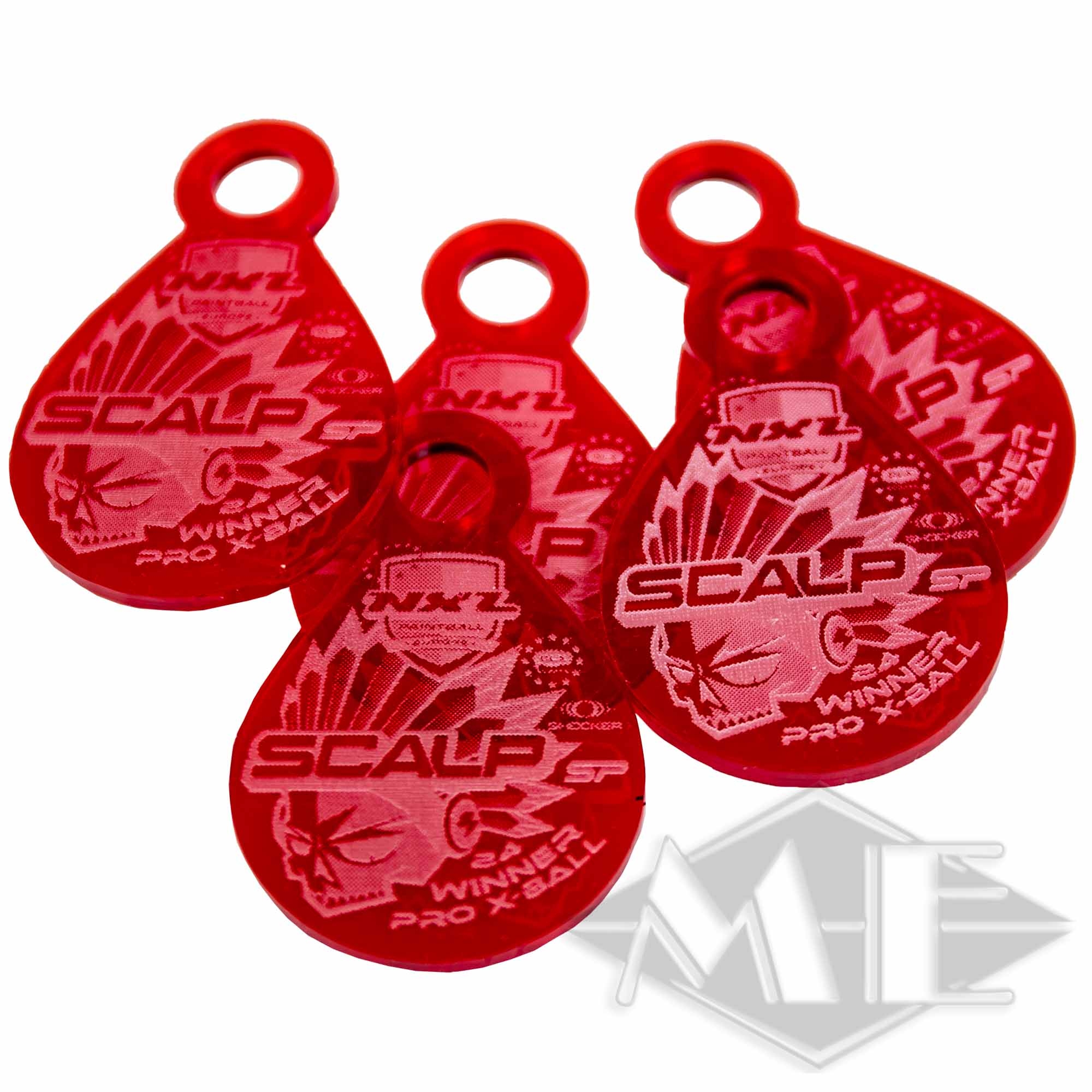 4017c00744d7da7e6919577876fd8762b47c5849 TEAM SCALP "2024 Winner PRO X-BALL" Schlüsselanhänger 5,5 x 3,5cm