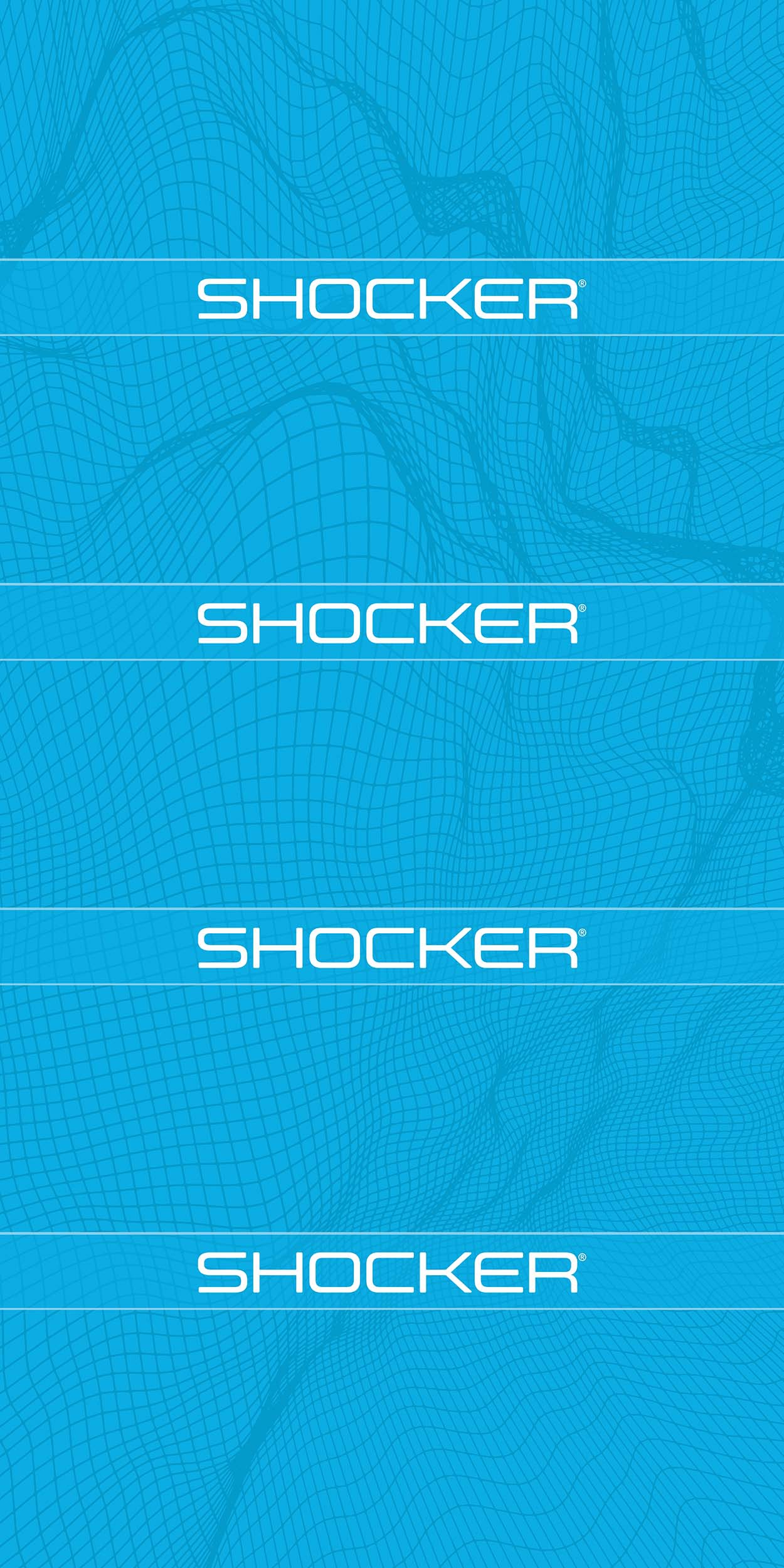 Gitterwand Banner "Shocker" 100 x 200cm Gitterwand Banner "Shocker" 100 x 200cm