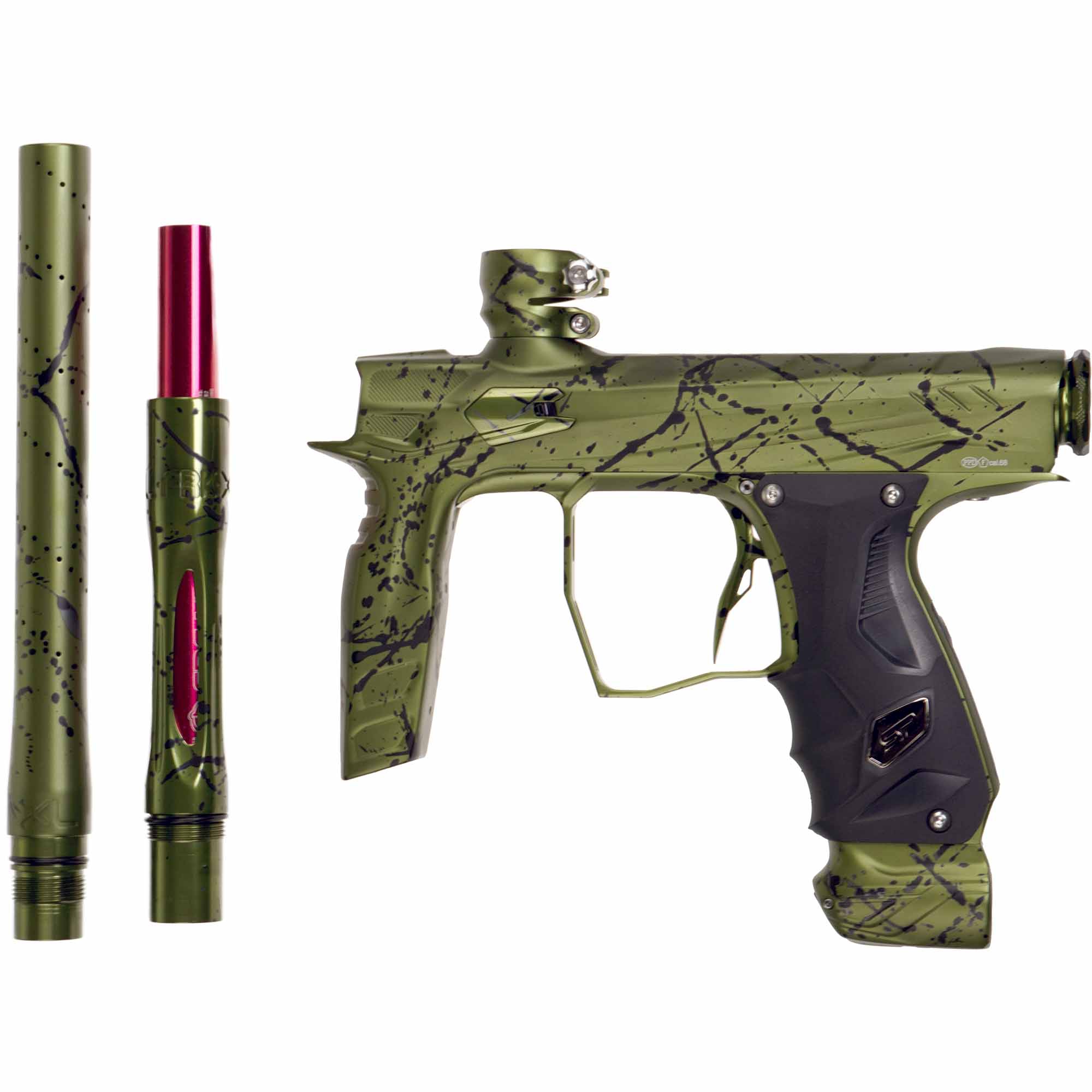 HK Army Shocker® AMP Markierer, Combat Splash (oliv / schwarz) HK Army Shocker® AMP Markierer, Combat Splash (oliv / schwarz)