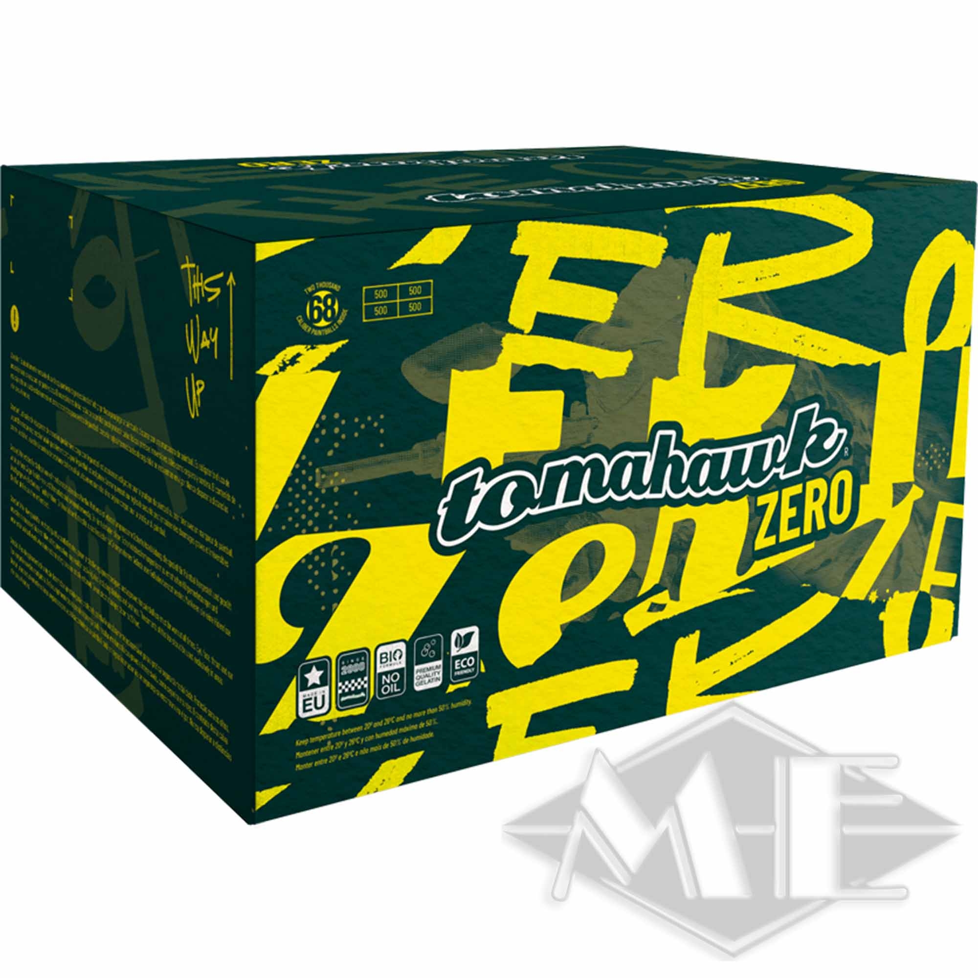 c74f8d74f708d198727fdb45cde82e7e2fca722b Tomahawk "Zero" Paintballs, 2000er Kiste