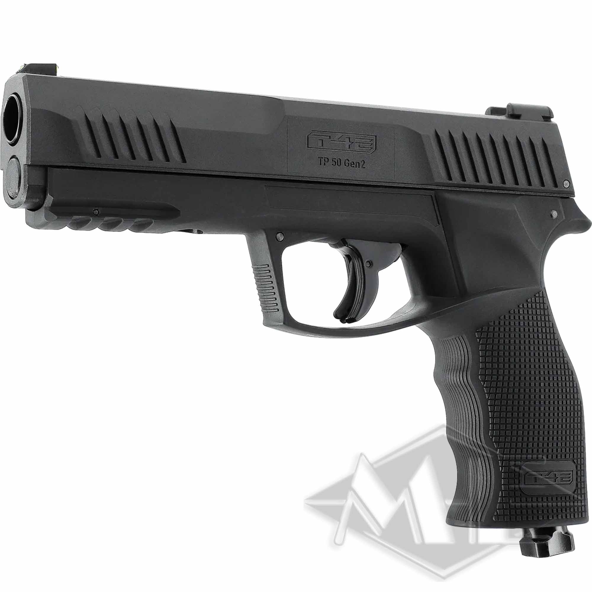 Umarex Pistole cal.50 "T4E TP 50 Gen 2" Pistole, Schreckschuss, Gummimatte, Griff, Luftdruck