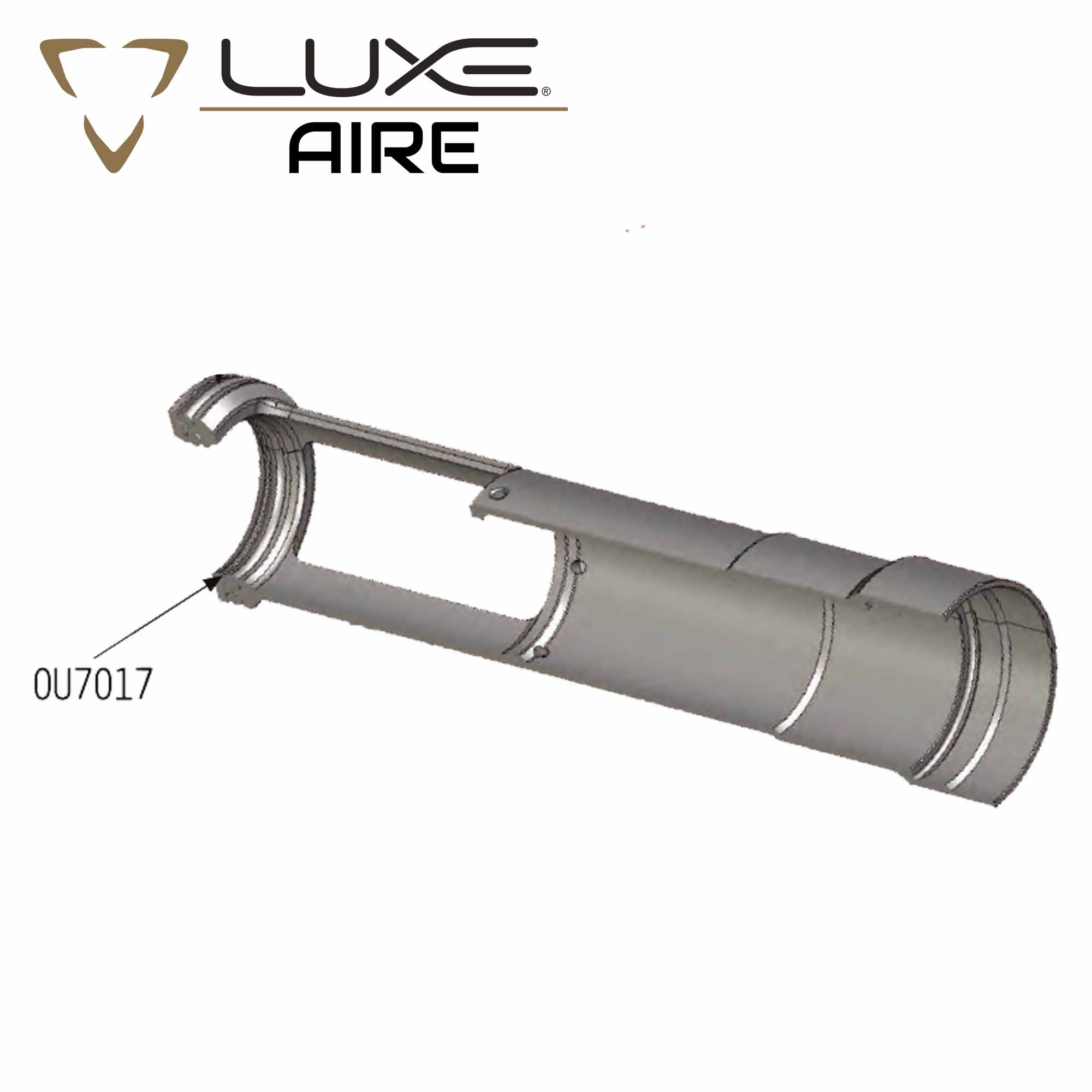Muffler, Auspuffrohr, Schlauchadapter?, Cylindrical tube, Ersatzteil