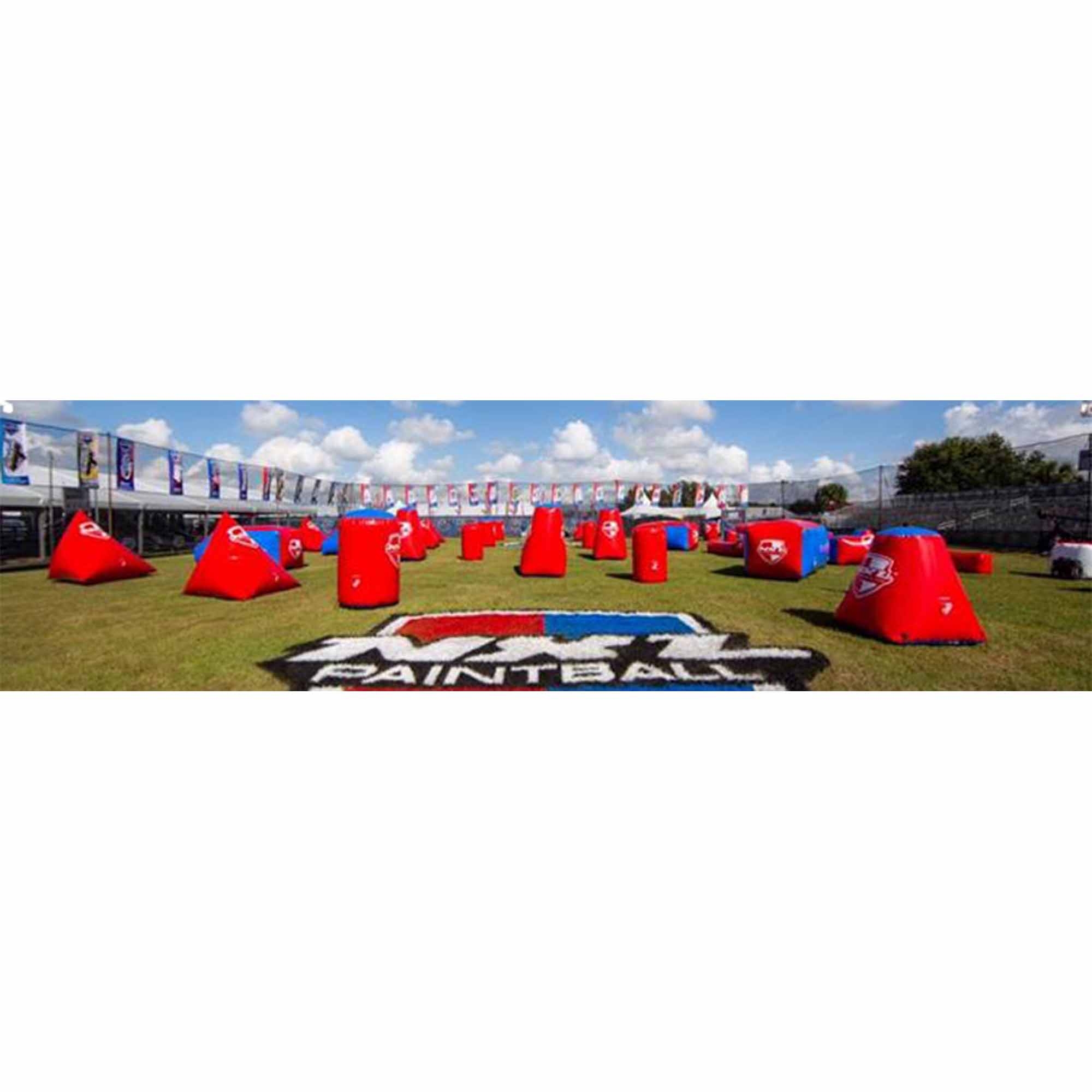 Supairball NXL Tournament HD Field 2023 "Luxe" neon green Paintball, Spielarena, Paintball-Marker, Turnier, Rot