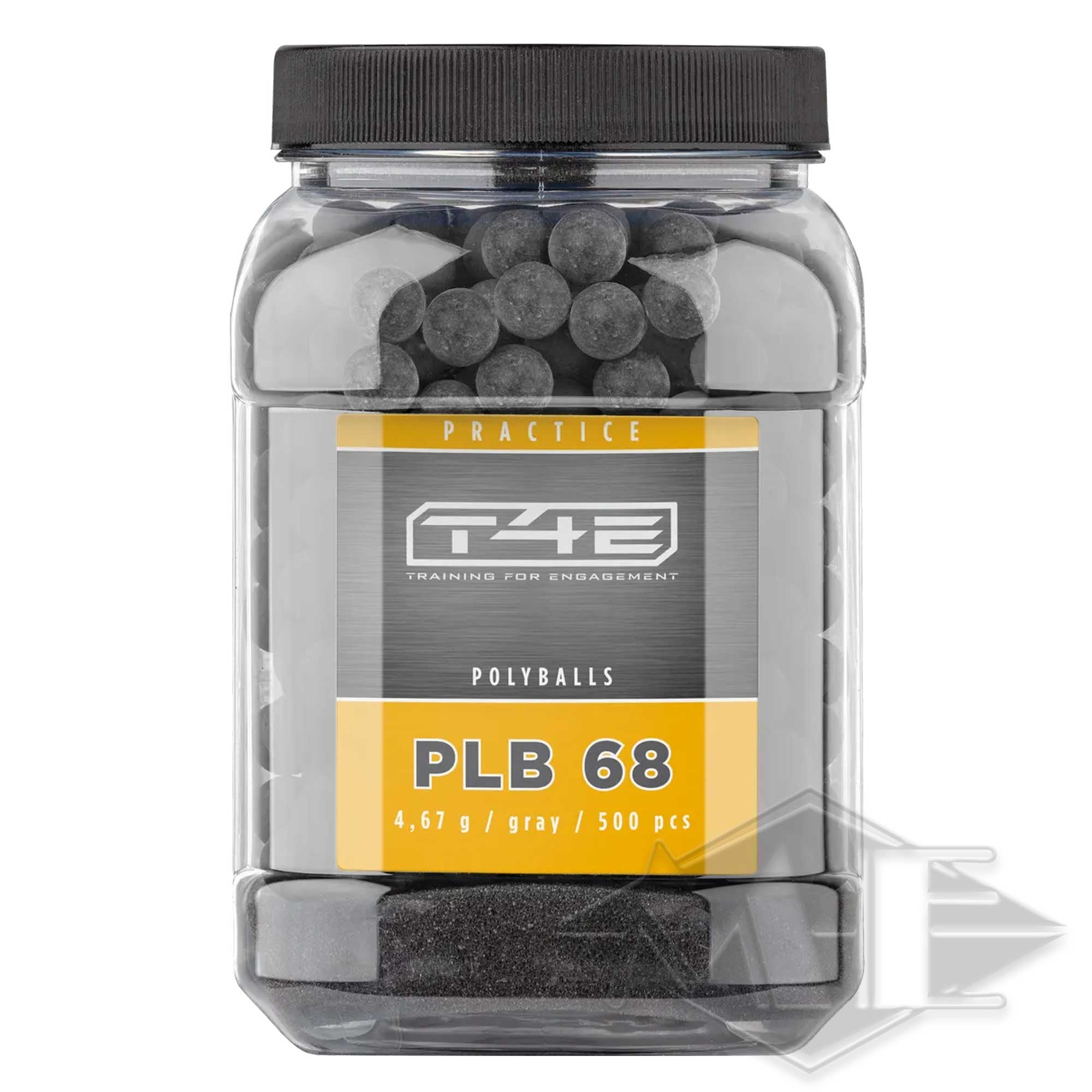 Umarex cal.68 Practice "T4E PLB 68 Polyball", 500 Stück Krug