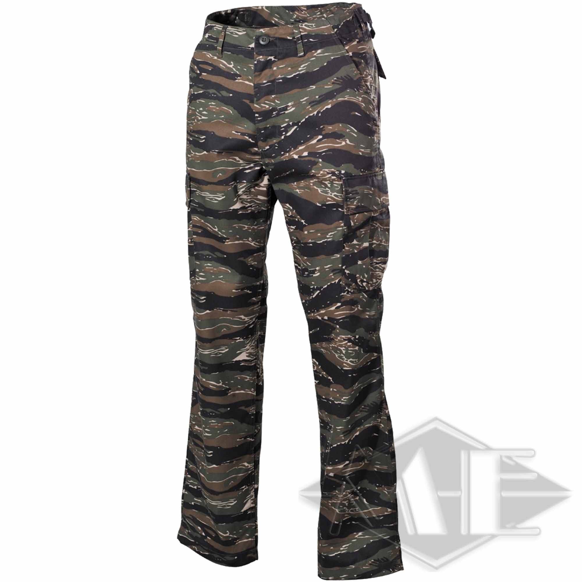 US Kampfhose, BDU, tiger stripe Tarnhose, Camouflage, Military pants, Cargo pants, Camouflage pattern