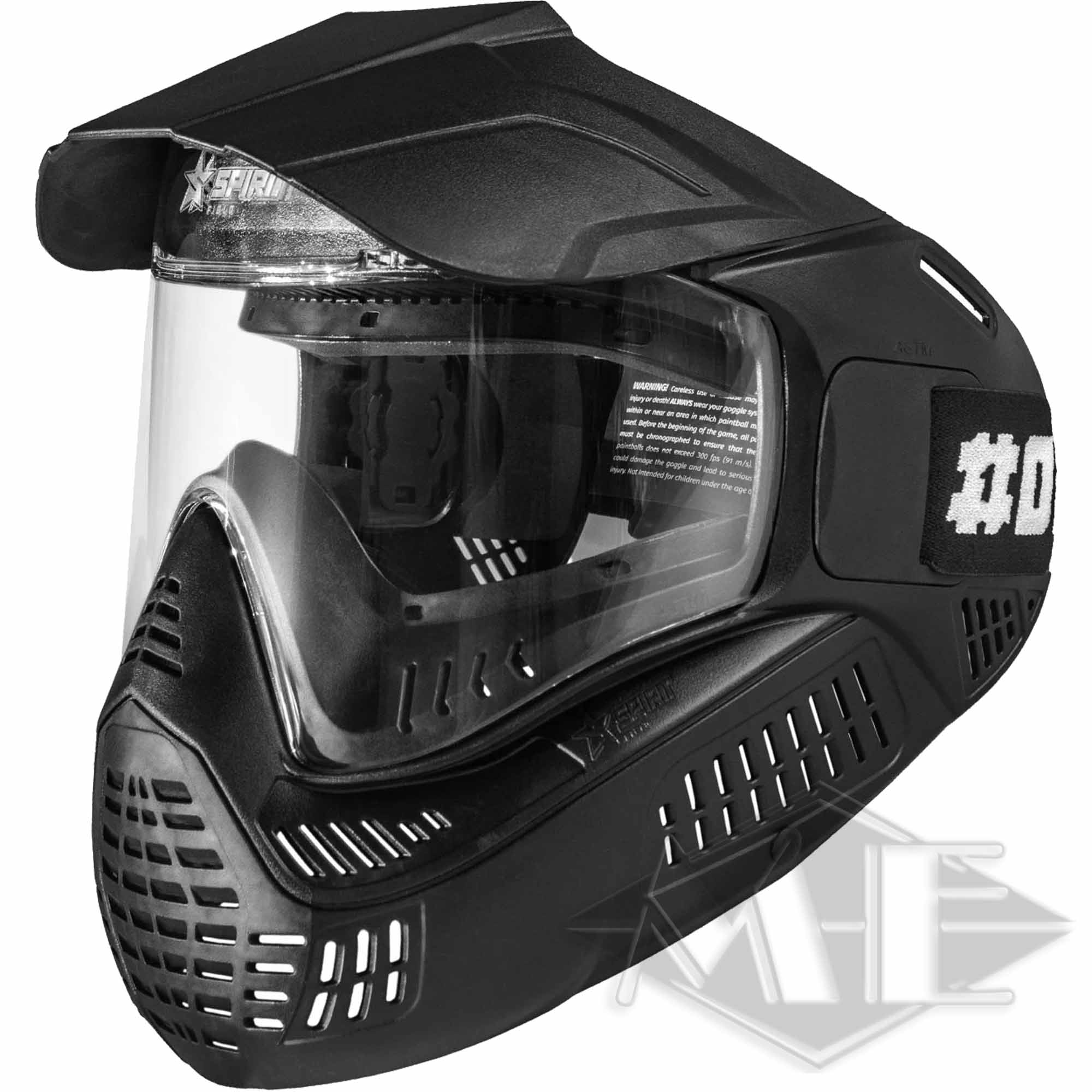 #ONE Lite Spirit Field Maske Einzelglas Sturzhelm, Helm