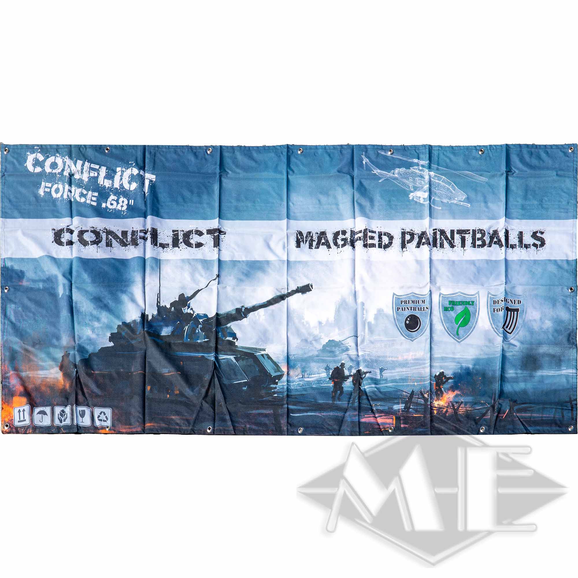 Groß-Banner "Conflict Force" 292 x 139cm