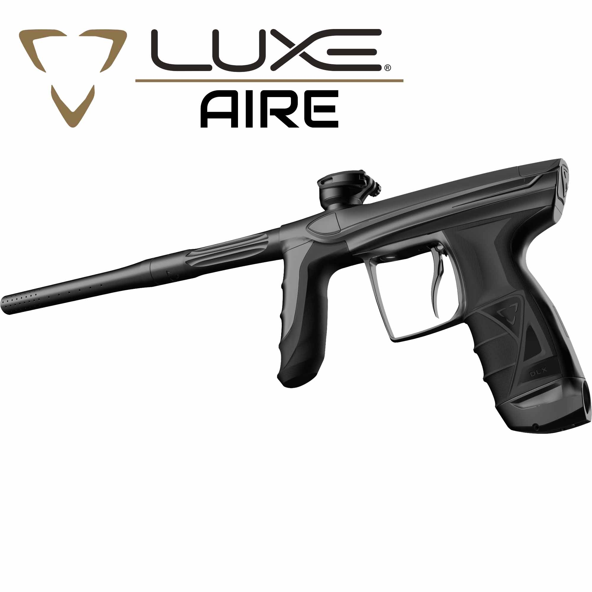 DLX Luxe® AIRE Markierer, grau matt Feuerwaffe, Waffe, Pistole, Gewehr, Handfeuerwaffe
