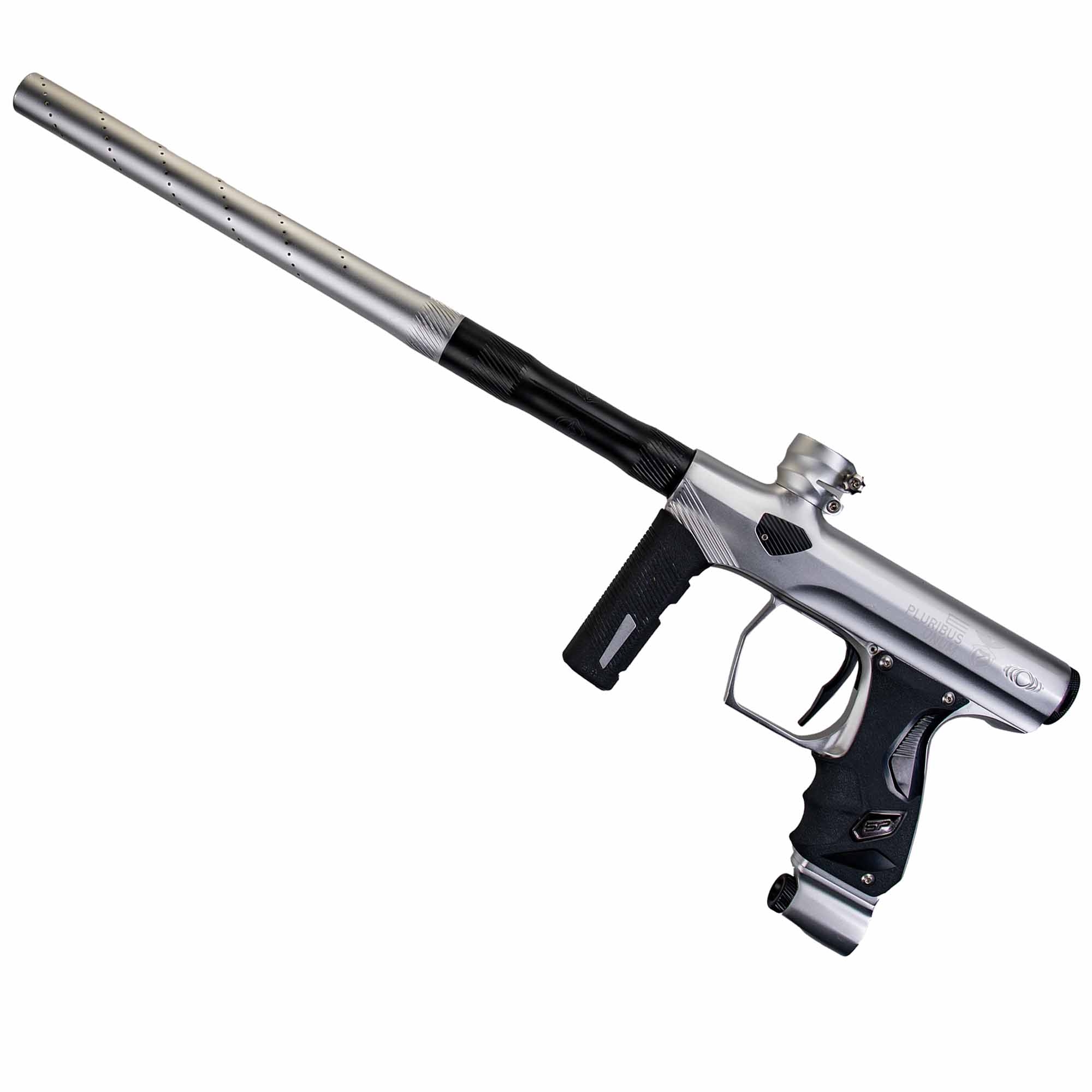 Paintball-Gewehr, Pistol, Metallisch, Langer Lauf, Griff