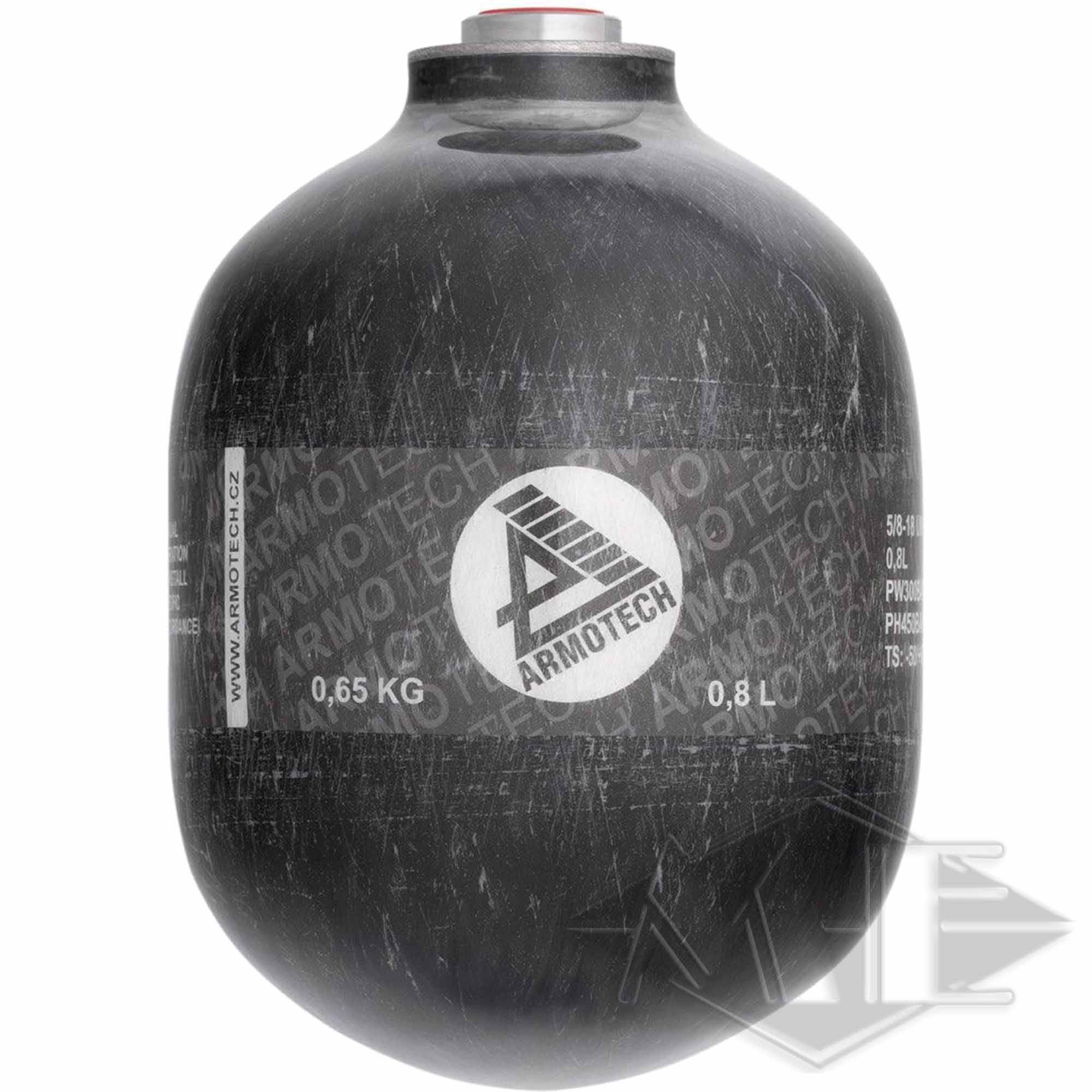0,8 Liter Composite Flasche "Armotech", Pi, 4500psi Flasche, Munition, Granate, Waffe