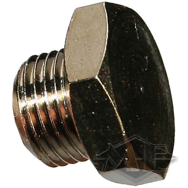 PPD 1/8" Blindstopfen mit Außensechskant PPD 1/8" Blindstopfen mit Außensechskant