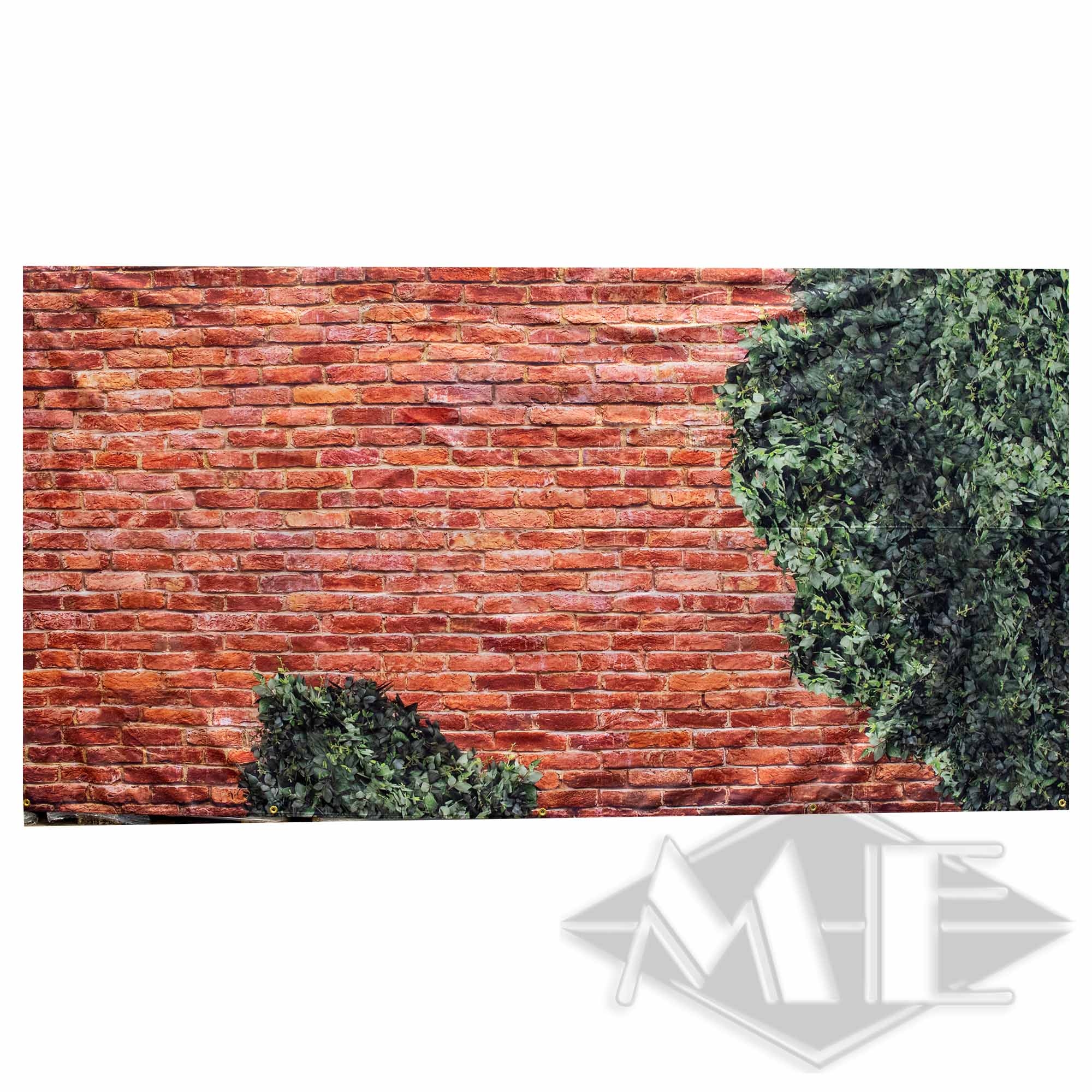 Bauzaun-Banner "Ziegelwand - Rechts" 335 x 180 cm Bauzaun-Banner "Ziegelwand - Rechts" 335 x 180 cm