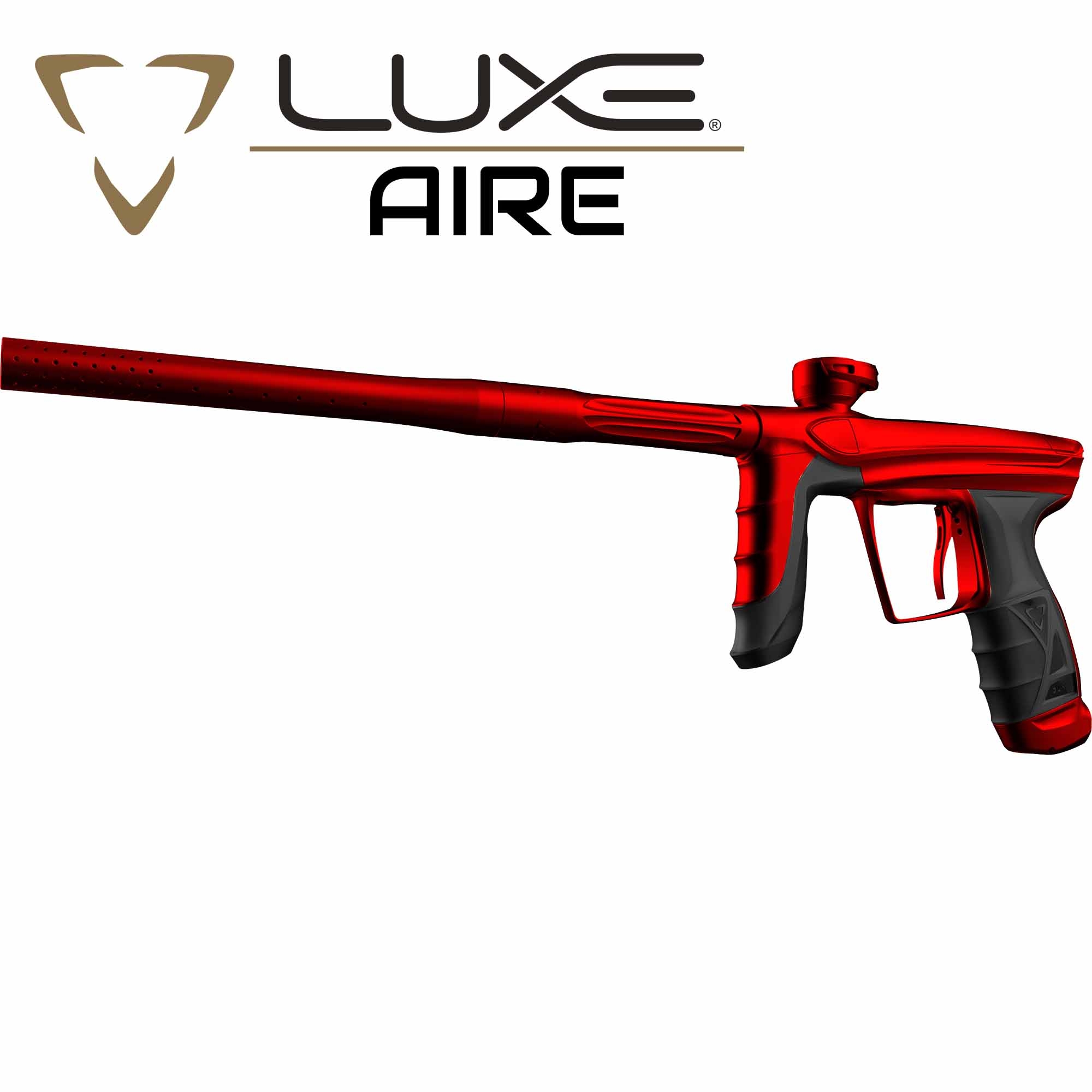 DLX Luxe® AIRE Markierer, rot poliert Feuerwaffe, Waffe, Pistole, Gewehr, Rauchrohr