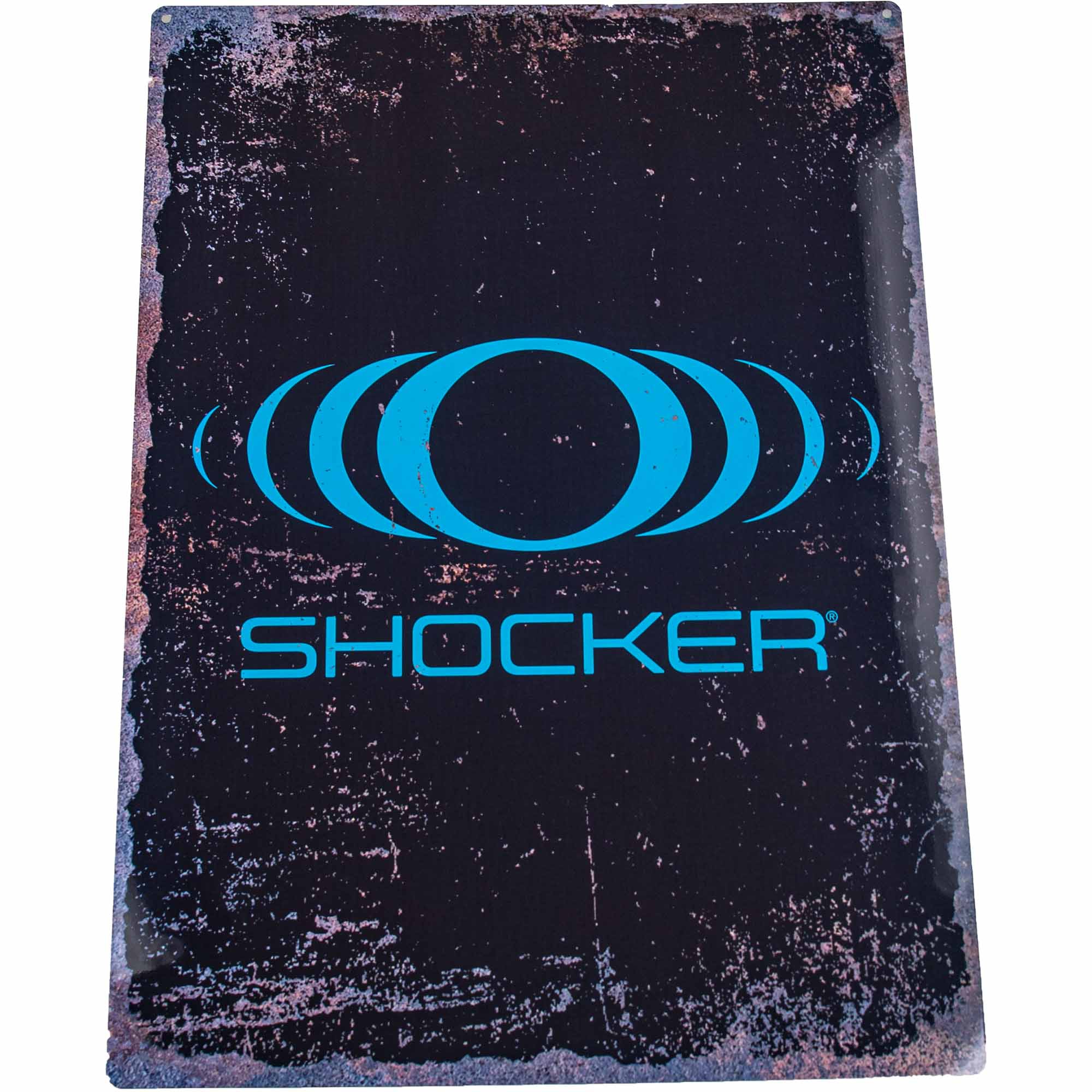 GOG Metall Werbeschild "Shocker" GOG Metall Werbeschild "Shocker"