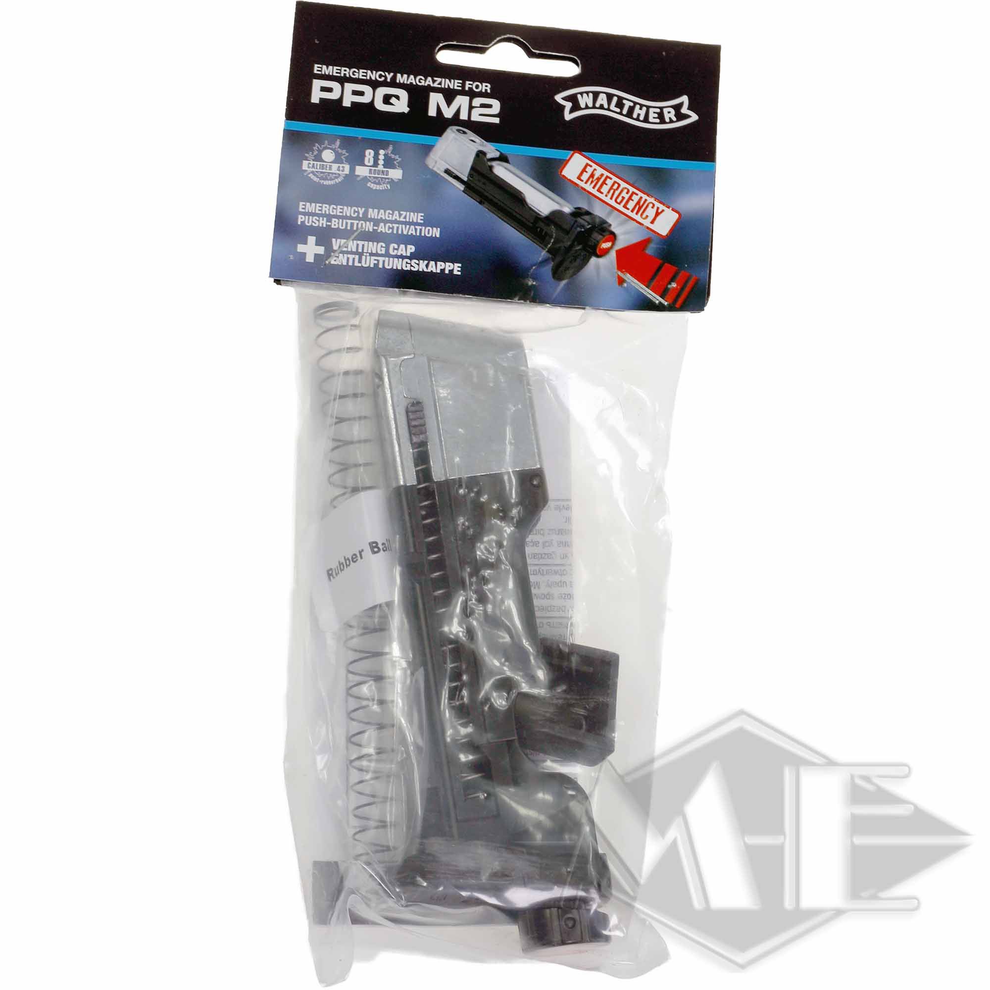 Umarex Walther Emergency Magazin cal.43 für "PPQ M2 T4E" Umarex Walther Emergency Magazin cal.43 für "PPQ M2 T4E"