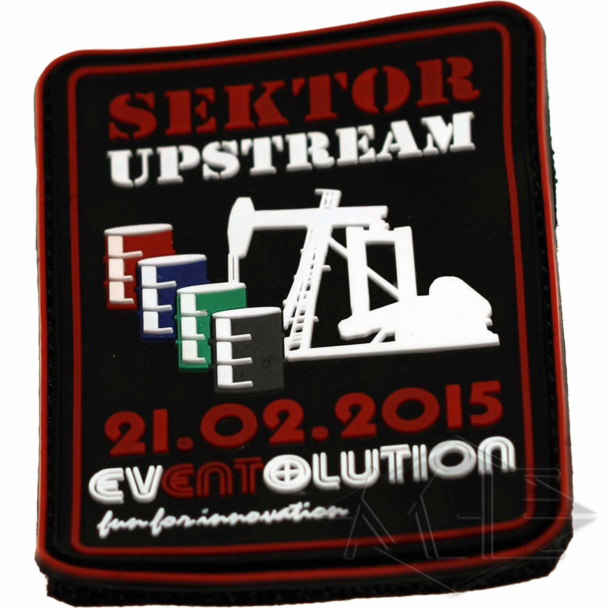 Patch/Klettabzeichen "Sektor Upstream" 2015 Patch/Klettabzeichen "Sektor Upstream" 2015