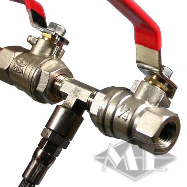 CO2-Füllstation " de luxe ", mit 2 Füllhähnen