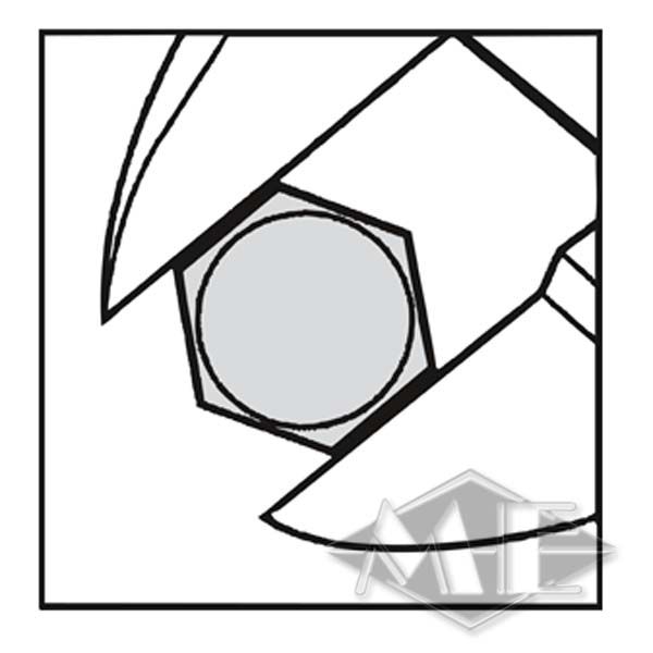 Knipex Zangenschlüssel, bis 60mm Schlüsselweite