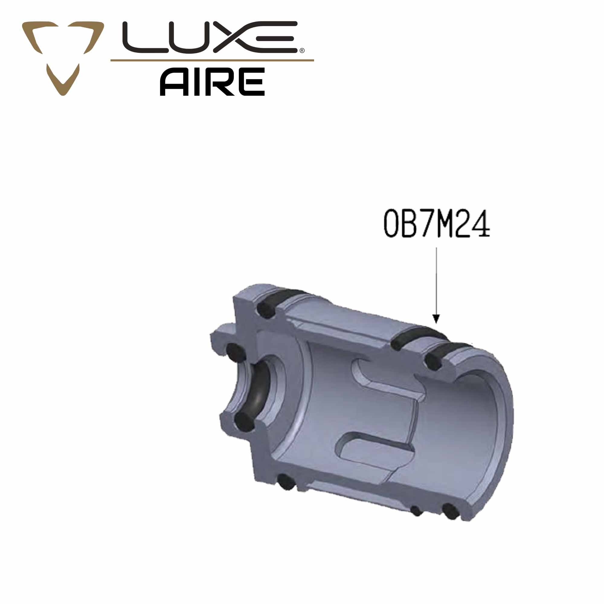 Luftdüse, Auspuffteil, Metallteil, Maschine?, CNC-Komponente