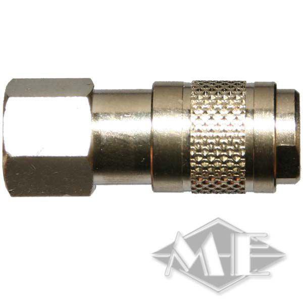 PPD 1/8" Schnellkupplung, unter Druck sperrend PPD 1/8" Schnellkupplung, unter Druck sperrend