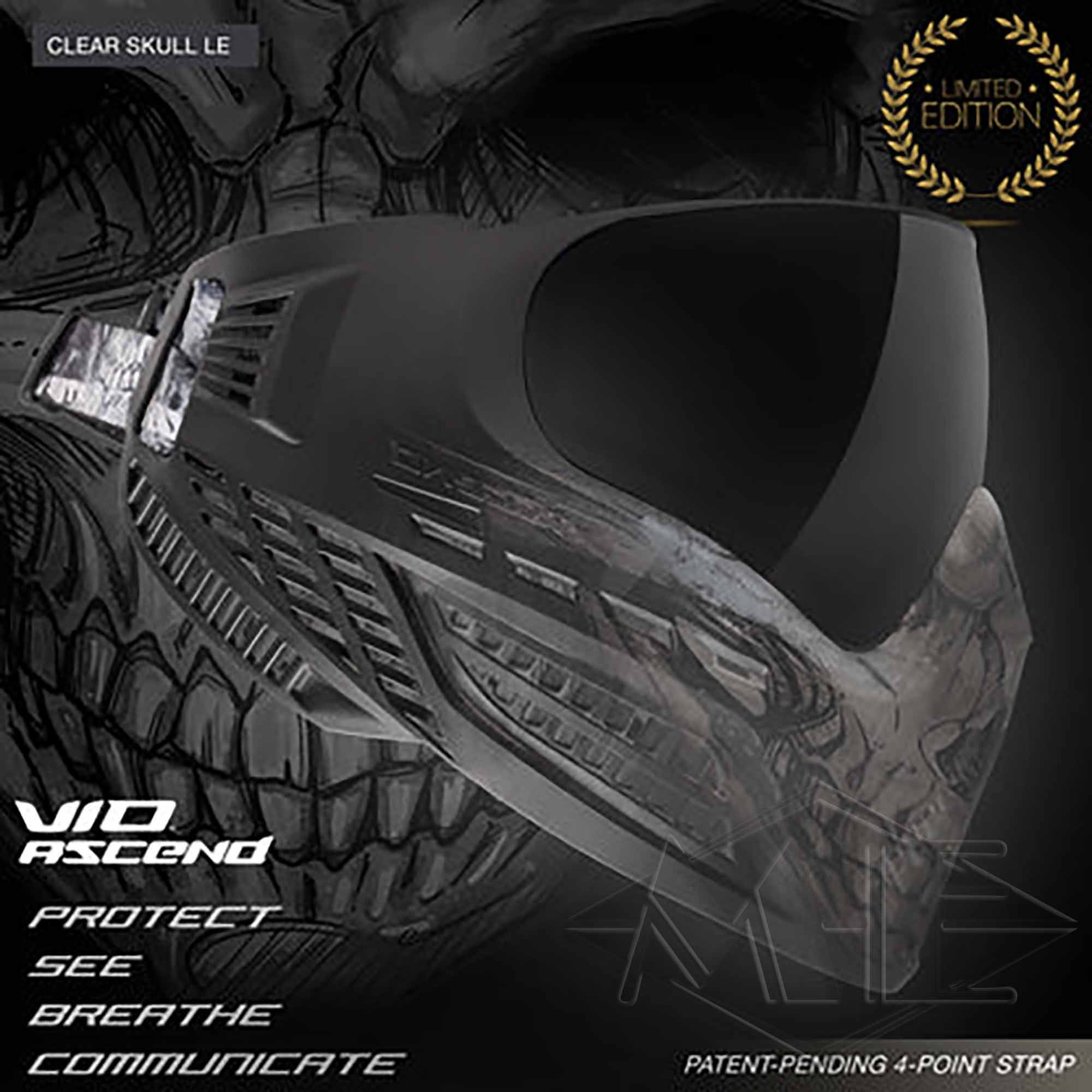 Virtue Maske VIO Ascend LE Sturzhelm, Helm, Auto, Transport, Fahrzeug