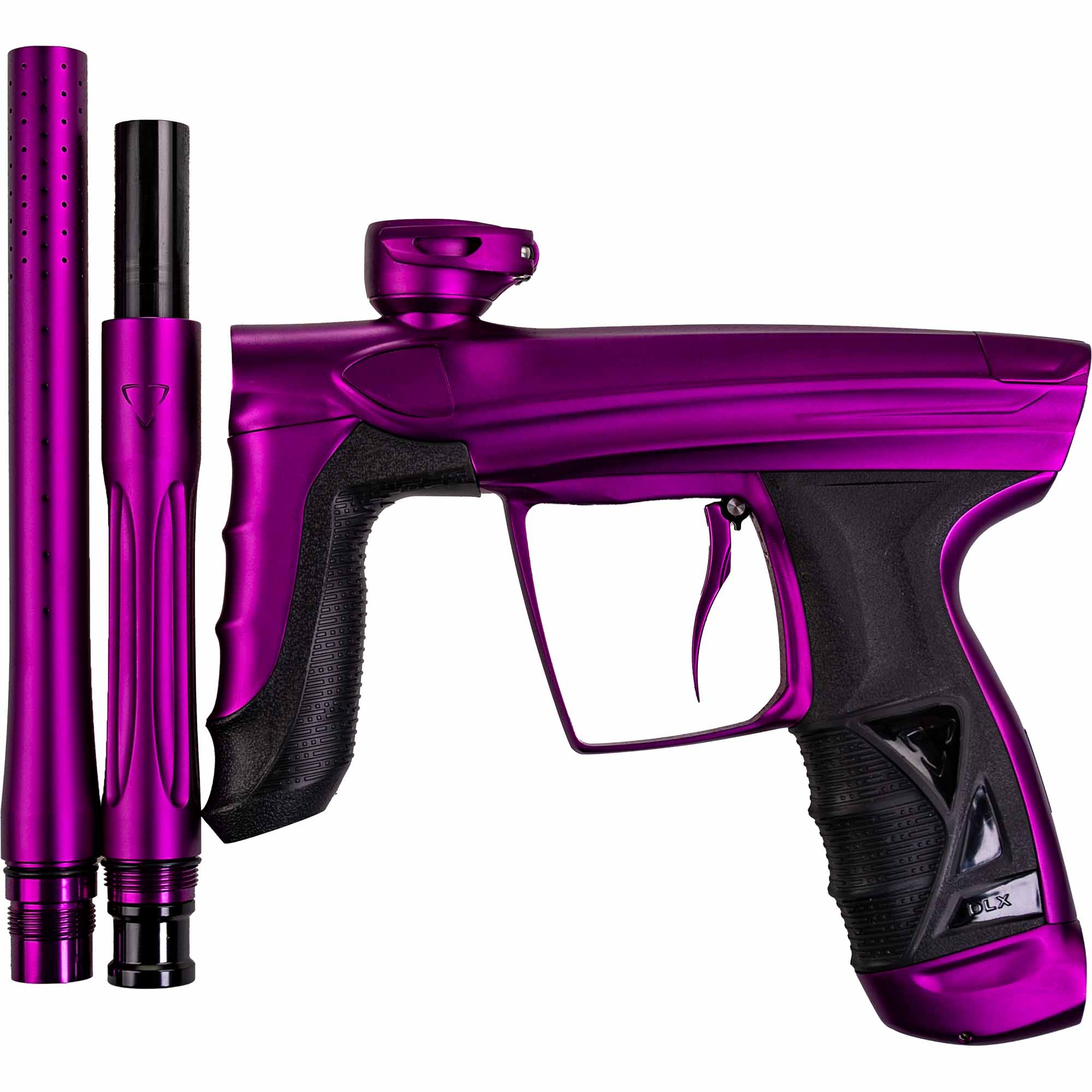 DLX Luxe® AIRE Markierer, lila matt paintball gun, marker, lila, kompakt, griff
