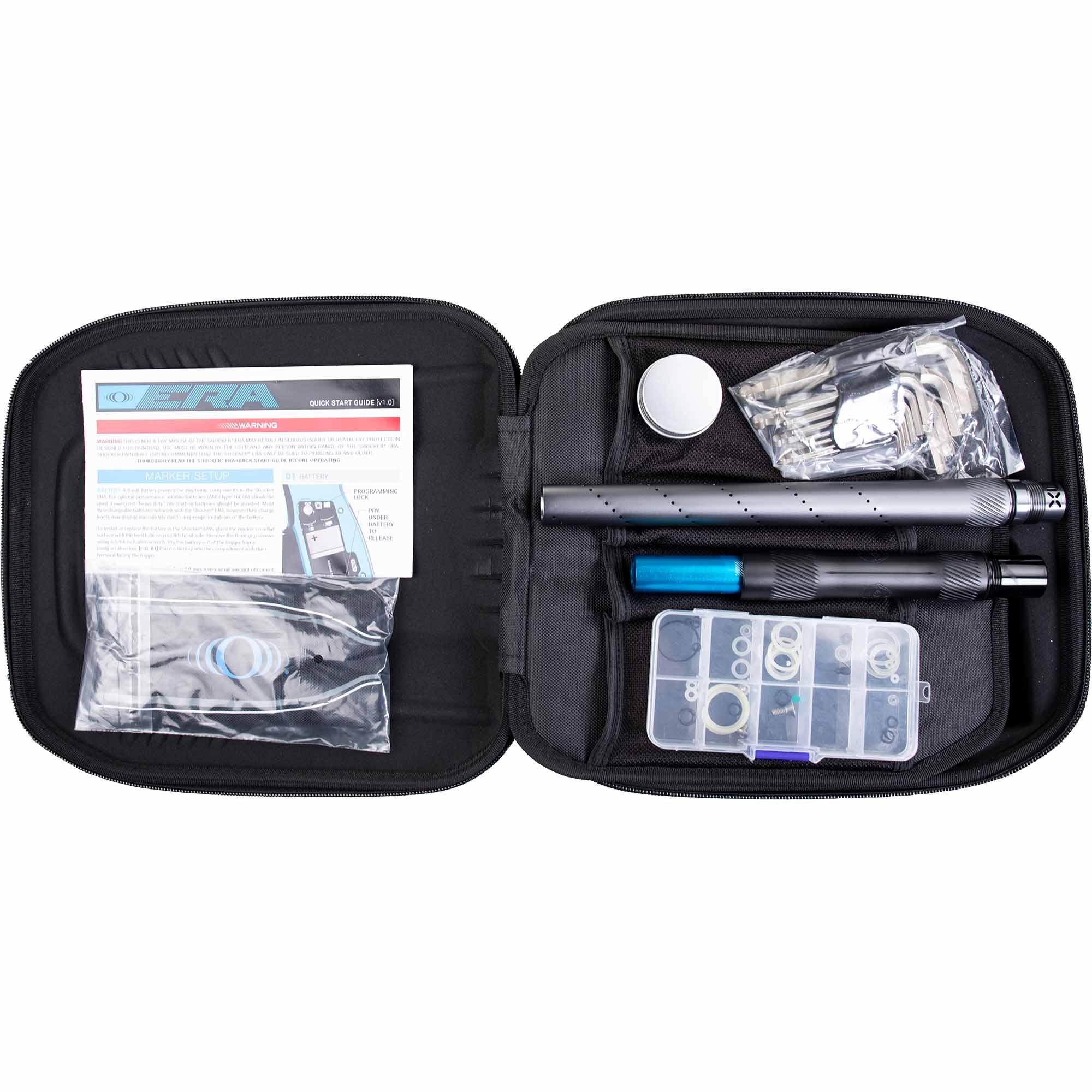 SP Shocker® ERA Markierer "e pluribus unum", grau matt tuning-kit, werkzeug-set, wartung, katalysator, etui