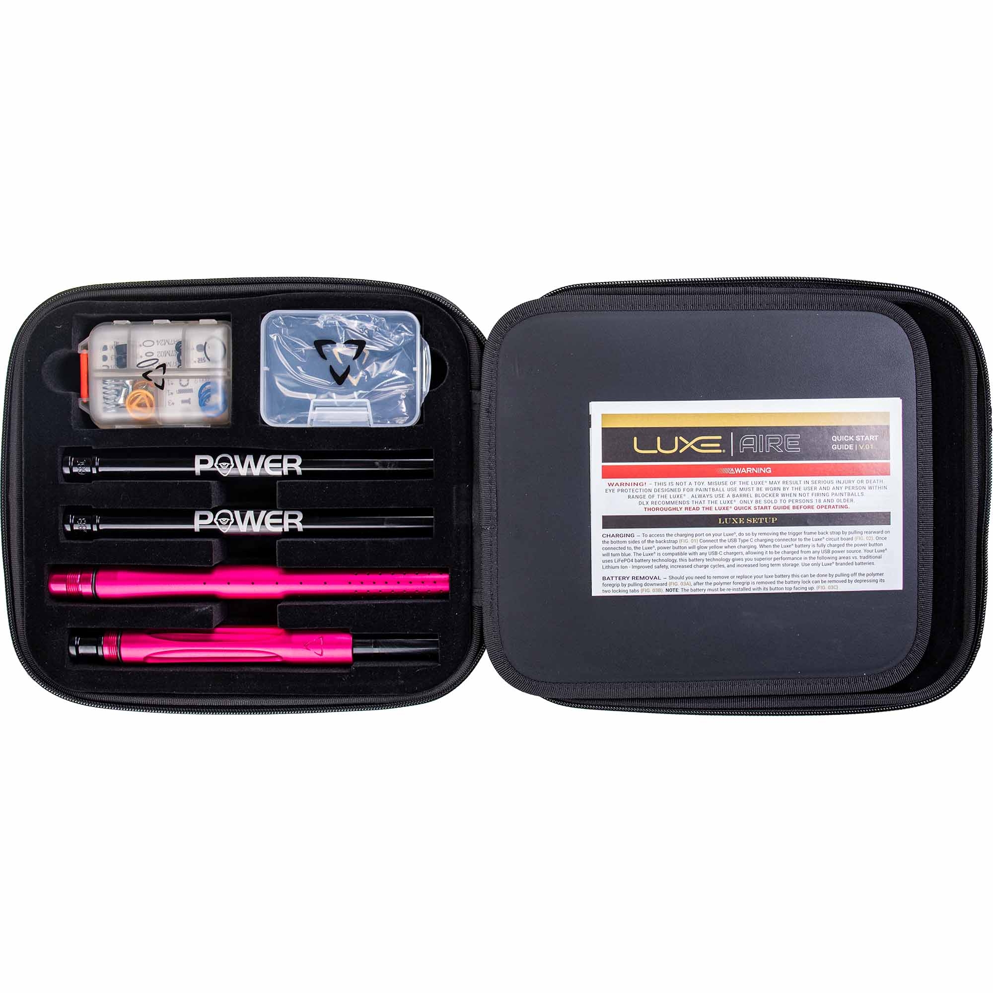 DLX Luxe® AIRE Markierer, pink matt LED, Vape, E-Zigarette, Stift, Power