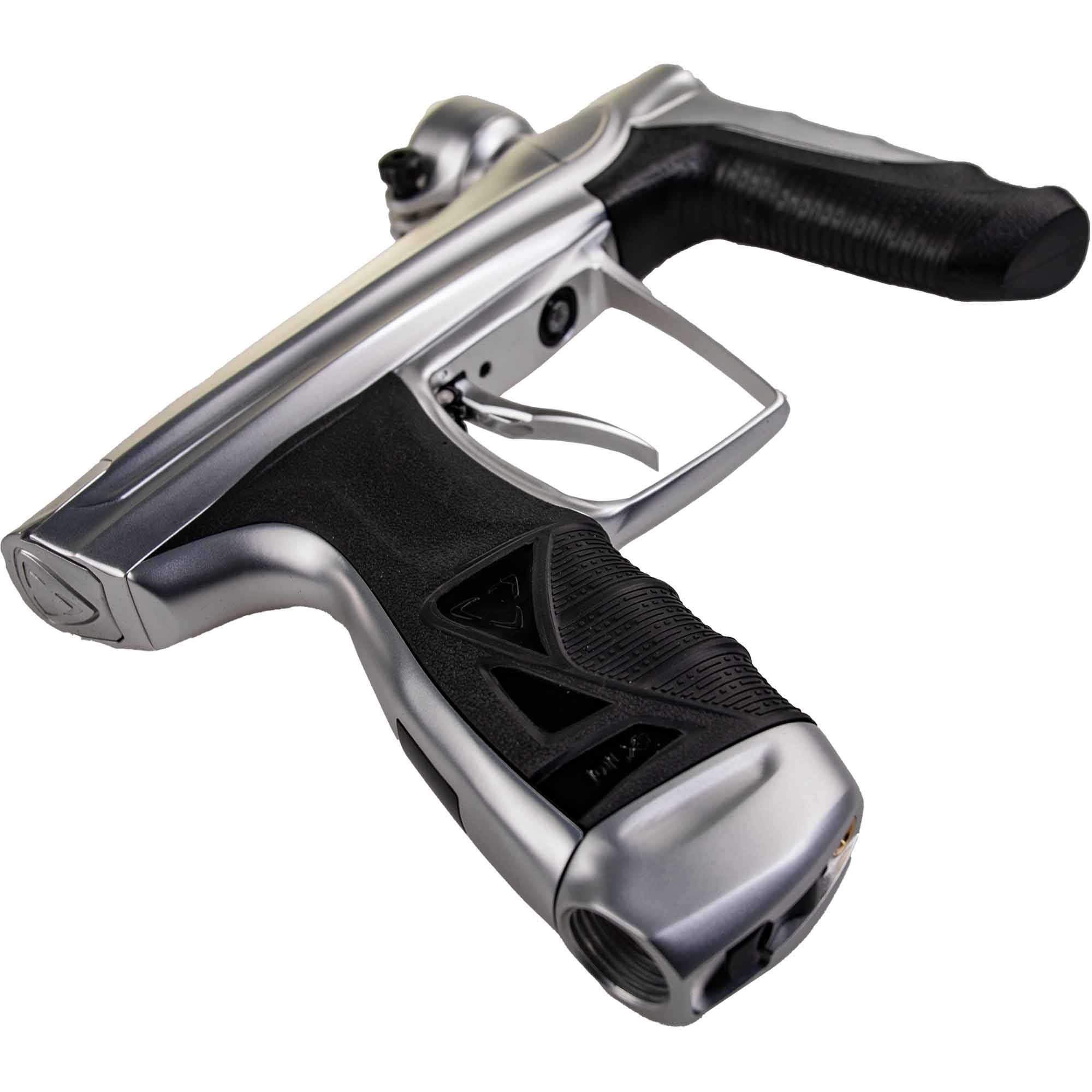 DLX Luxe® AIRE Markierer, weiß matt Pistolengriff, Krafthandgriff, Schwarz, Metall, Luftaufnahme-Komponenten