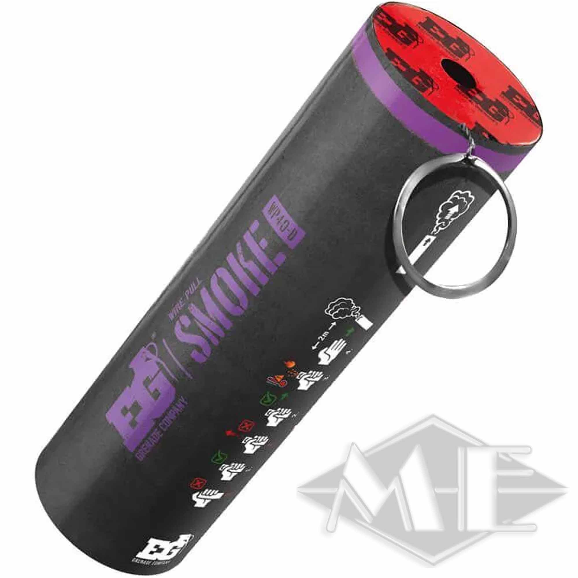Enola Gaye Rauchgranate, WP40-D Wire Pull® Stomp Tube, Impact Mod, Gummi-Schlauch, Schwammrollen, Kartenbombe