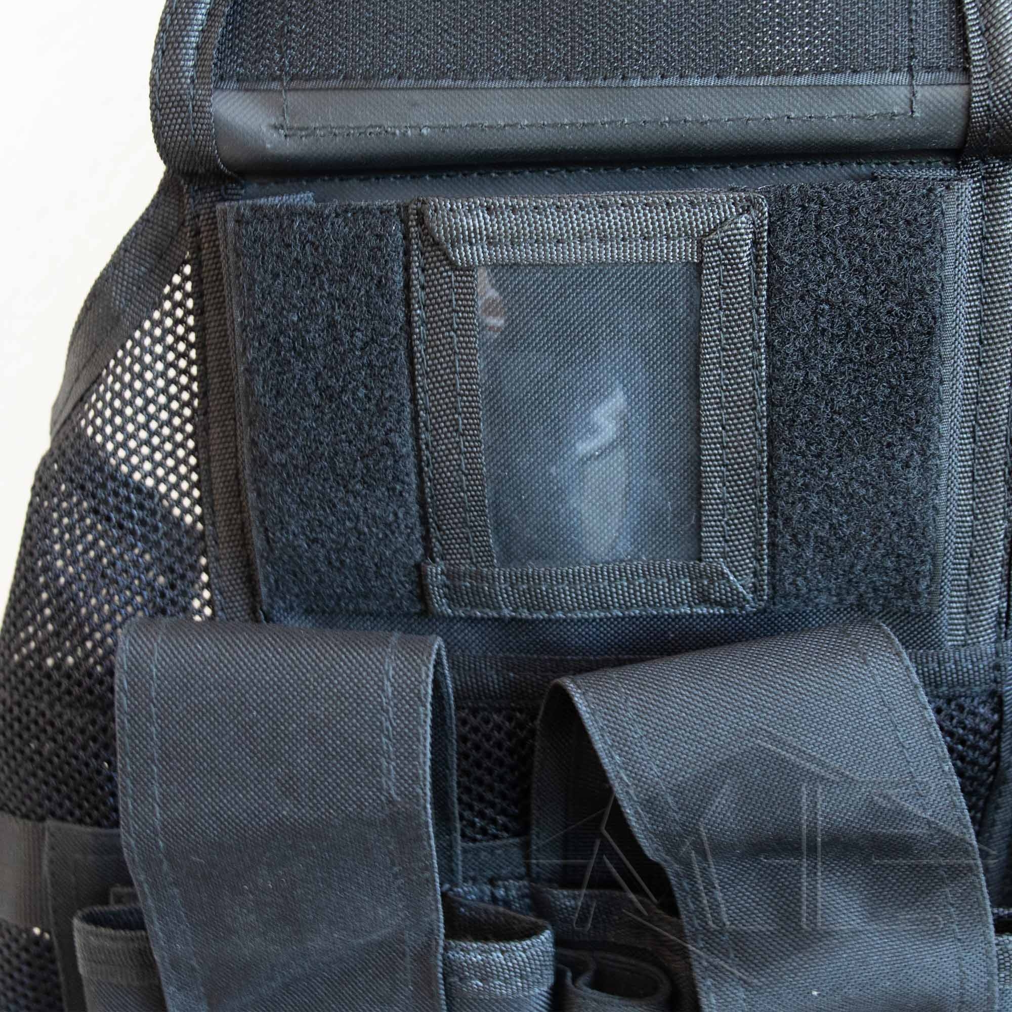 Taktische Weste, schwarz Tasche, Rucksack, Zubehör
