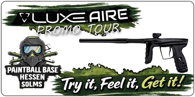 Luxe_AIRE_Promo_Tour_Solms Paintball, Person, Schusswaffe, Waffe, Gewehr