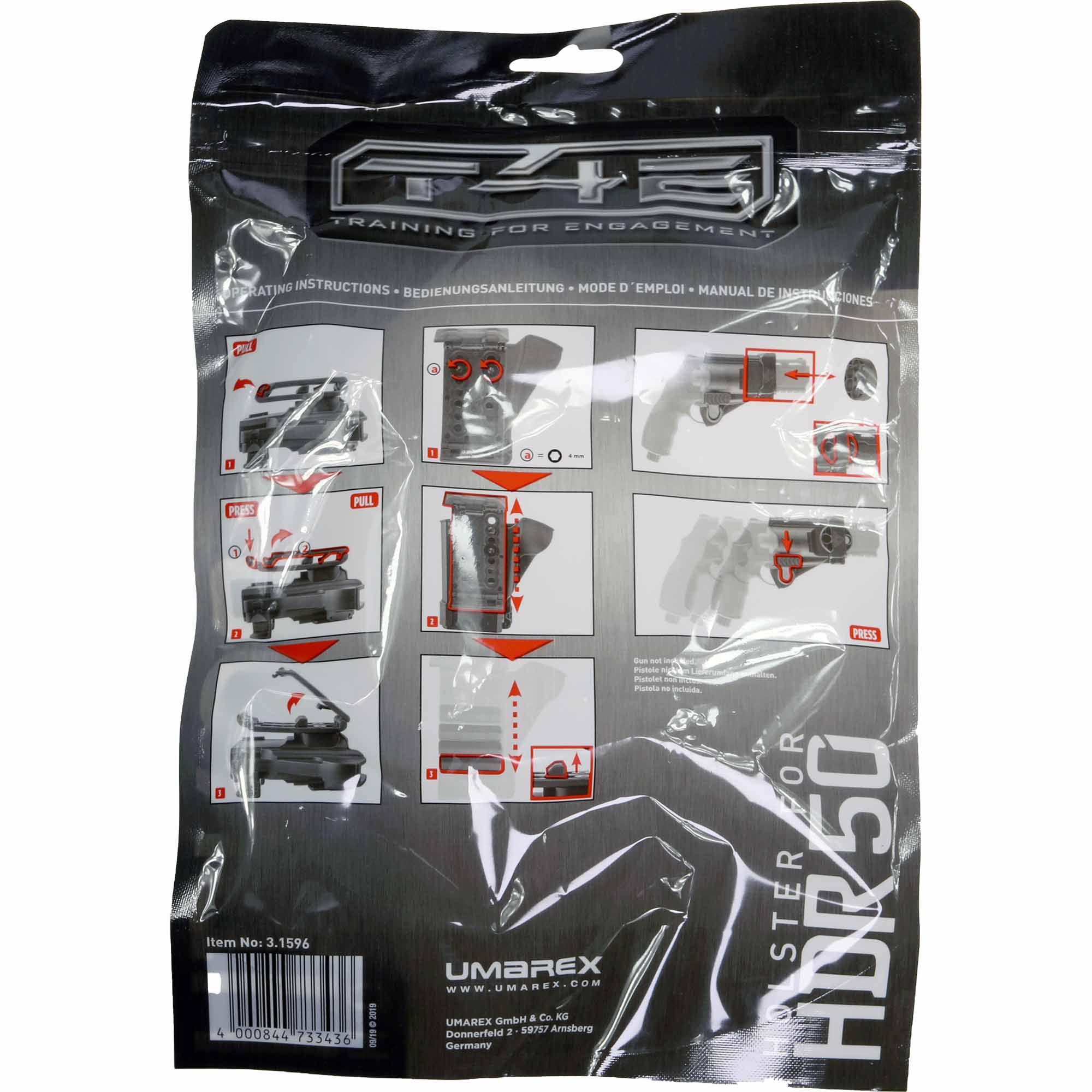 Umarex Paddle Holster für HDR 50 Umarex Paddle Holster für HDR 50