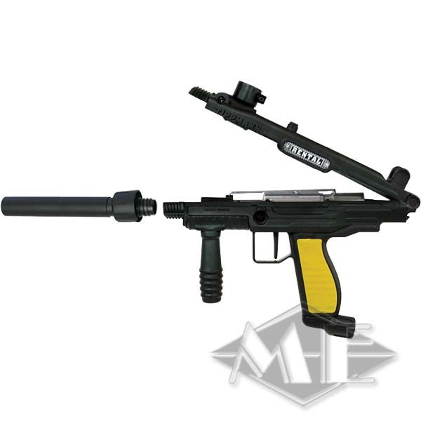 Tippmann Markierer "FT-12" mit Hopper (gebraucht) Feuerwaffe, Pistole, Gewehr, Waffe, Maschinengewehr