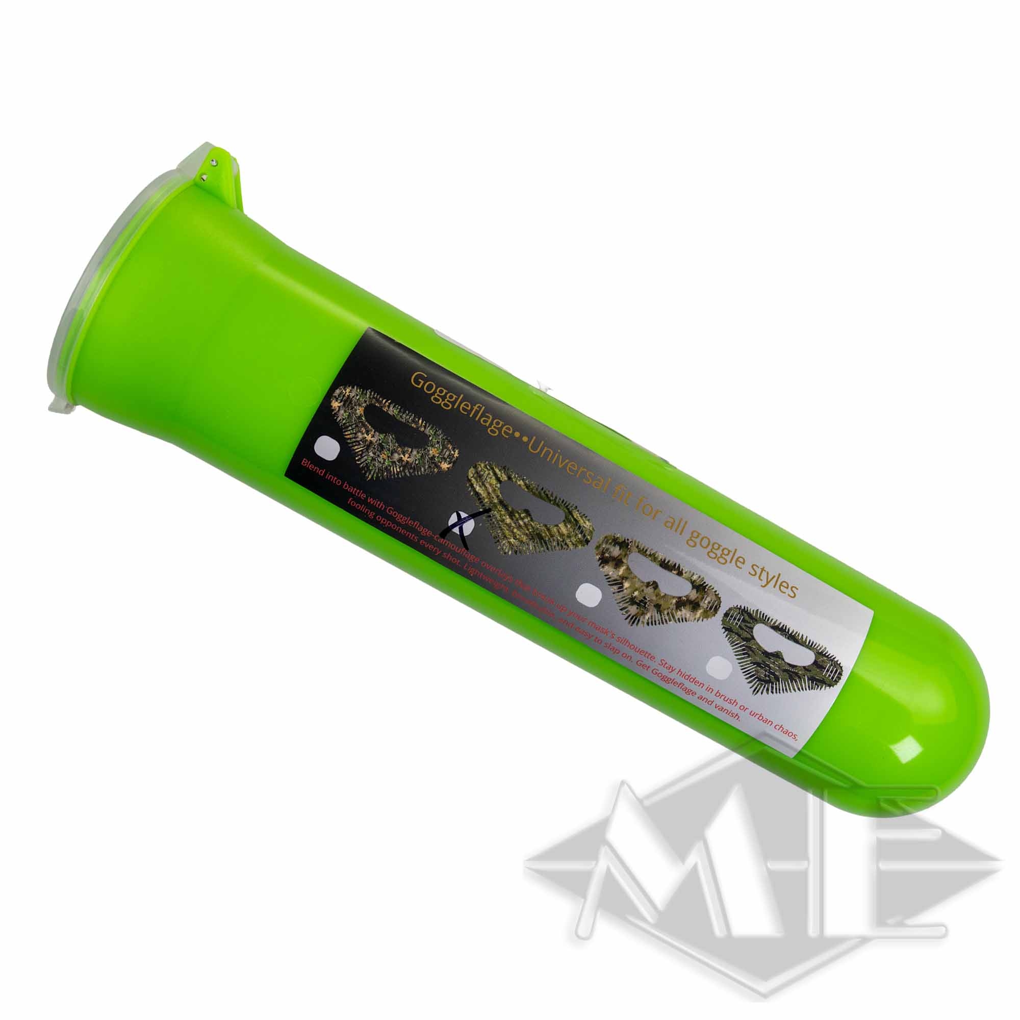 DLX Goggleflage, universelle Masken-Tarnung Lampe, Flasche, Shaker