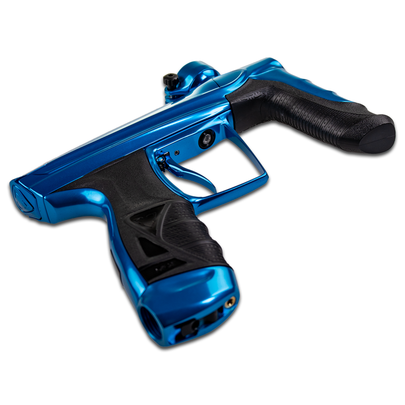Painted blue, Pistol grip, Luftgewehr, Metallkörper, Kompakte Bauweise
