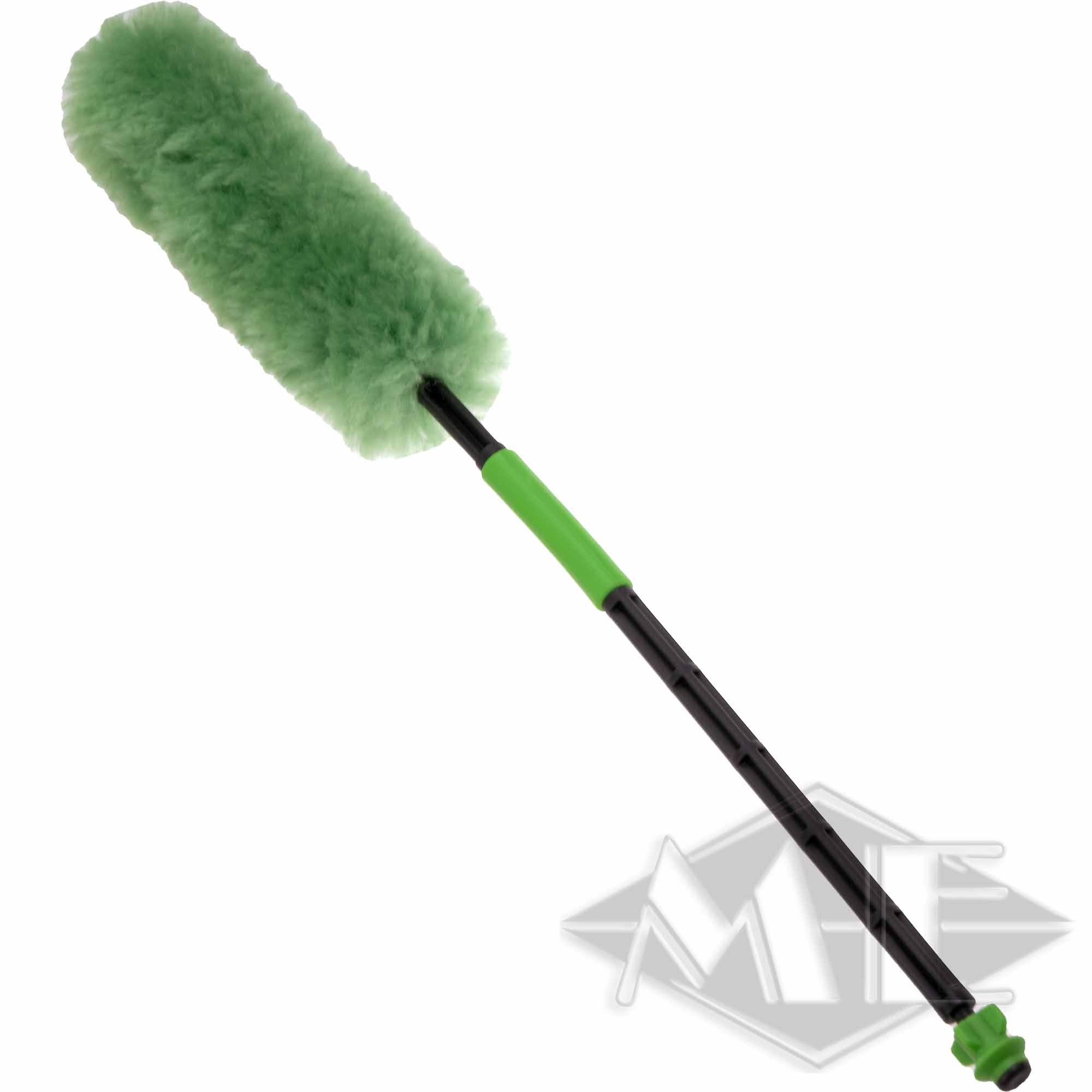 Barrel Maid Schmutzbesen, Schmutzroller, Auto-Pflegemittel, Grüne Feder, Ausziehstiel